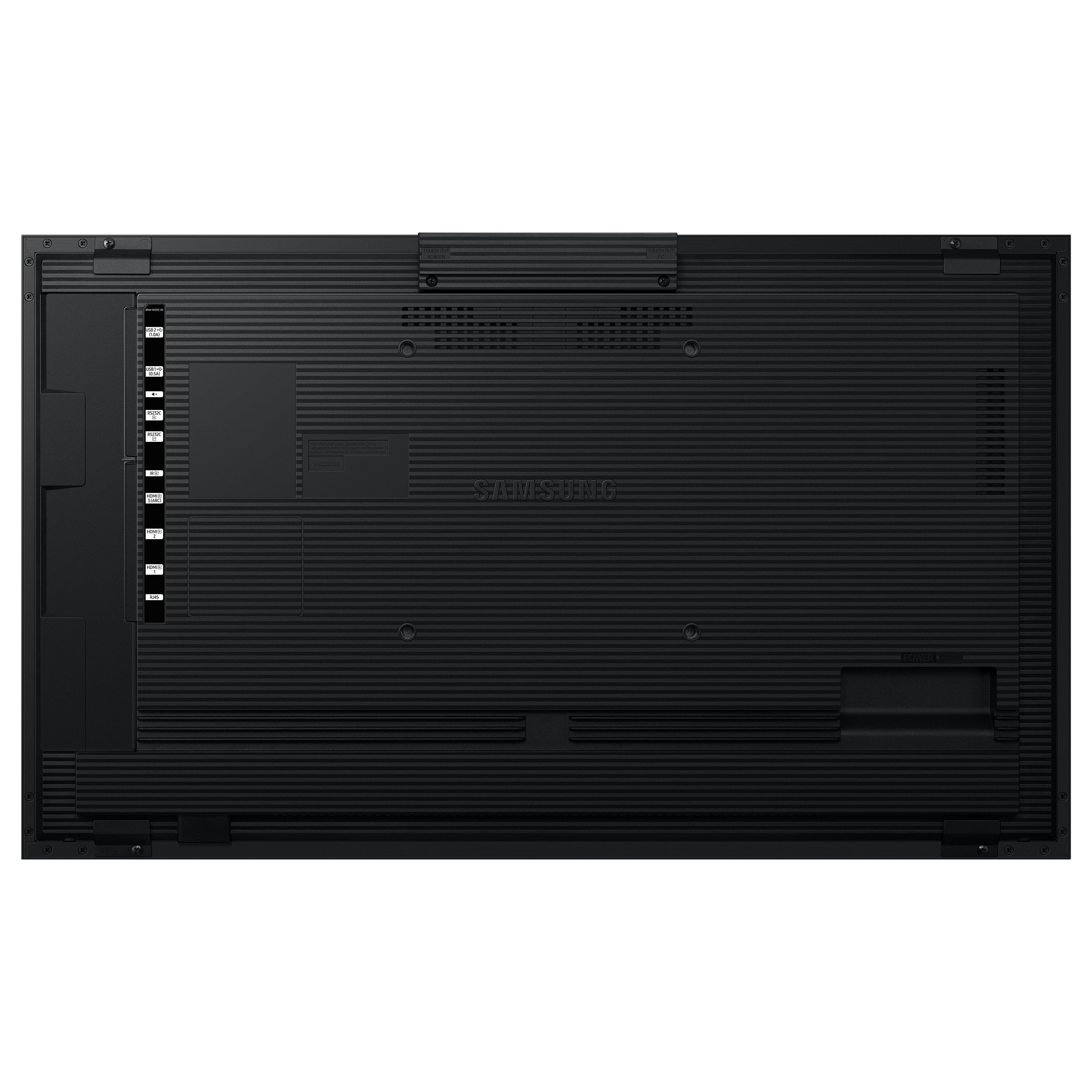 81,3cm/32" (1920x1080) Samsung QM32C-T 16:9 FHD VA 8ms HDMI USB LAN WLAN Bluetooth VESA Touch 16/7 Charcoal Black-1