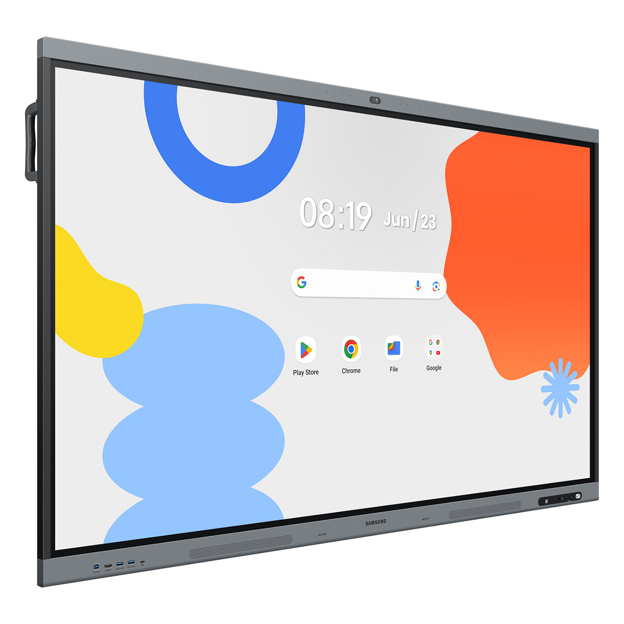 218cm/86" (3840x2160) Samsung WA86F 16:9 4K IPS USB WLAN VESA Touch 16/7 Black-1