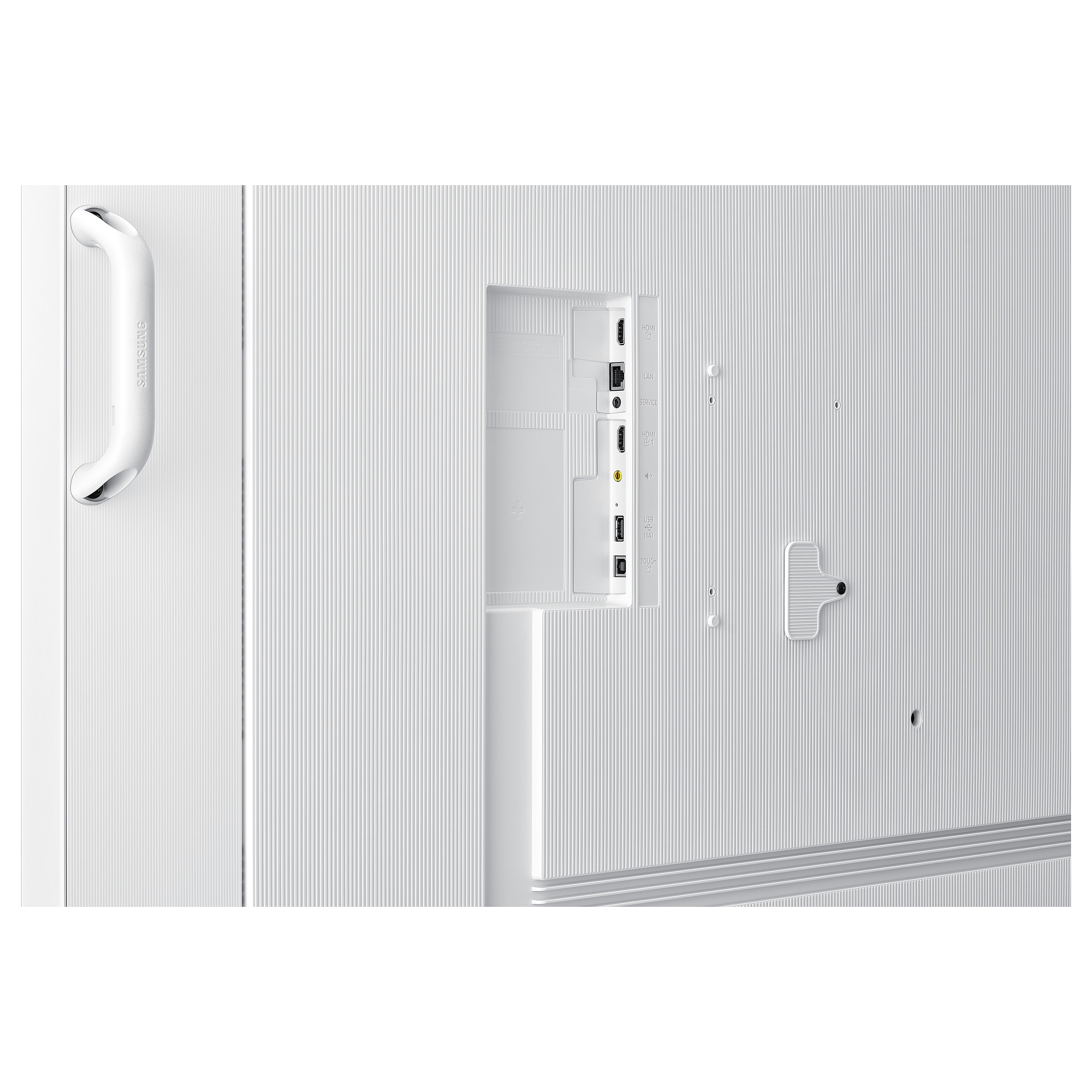 189,2cm/75" (3840x2160) Samsung WM75FX 16:9 4K VA 8ms HDMI USB-C USB LAN WLAN Bluetooth VESA Speaker Touch 12/7 White Gray-6