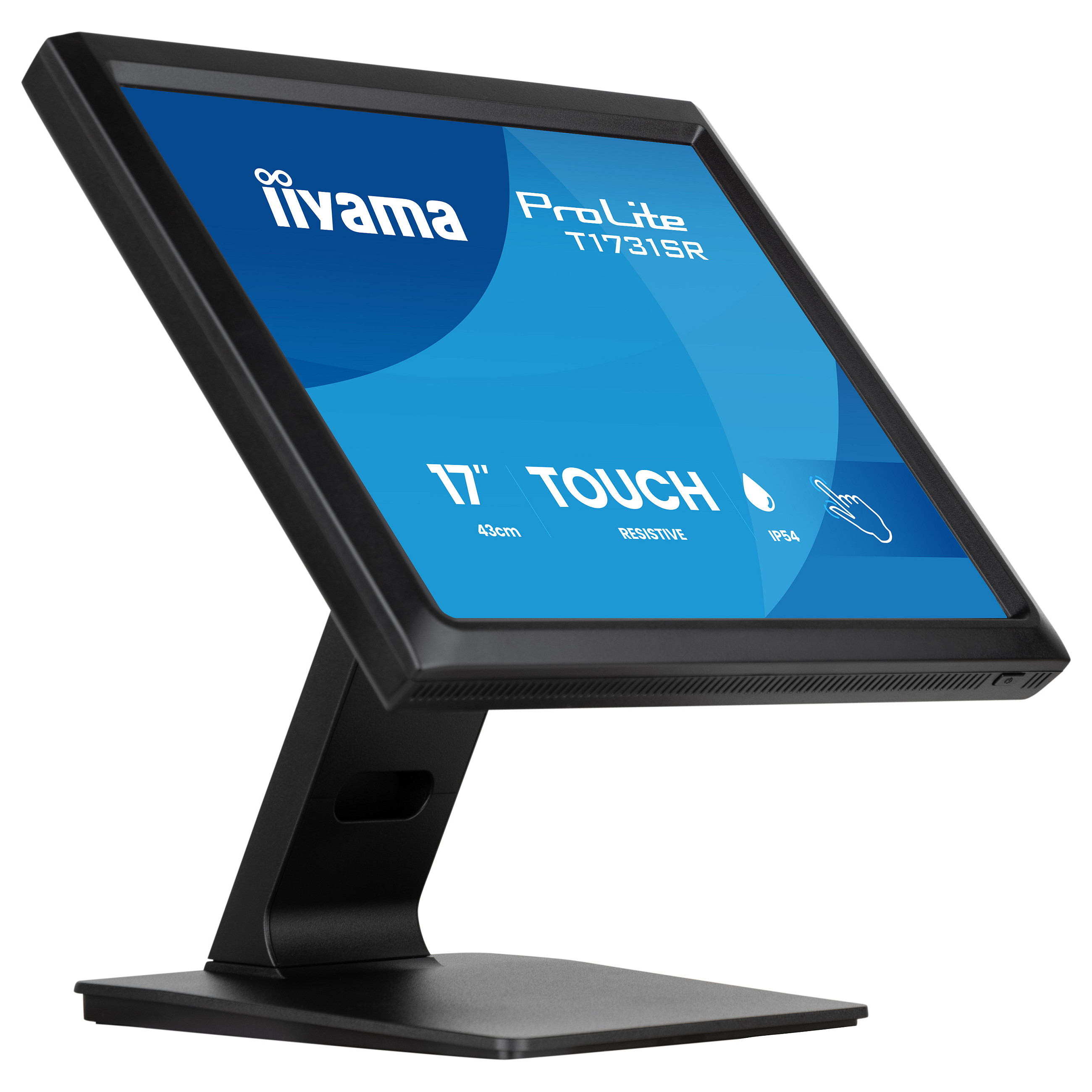 43,0cm/17" (1280x1024) iiyama ProLite T1731SR-B2S 5:4 TN 5ms 75Hz HDMI DisplayPort VGA VESA Speaker Touch Black-0