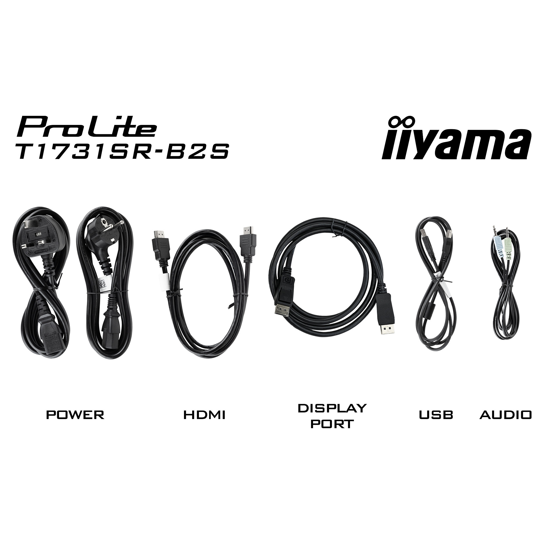 43,0cm/17" (1280x1024) iiyama ProLite T1731SR-B2S 5:4 TN 5ms 75Hz HDMI DisplayPort VGA VESA Speaker Touch Black-15
