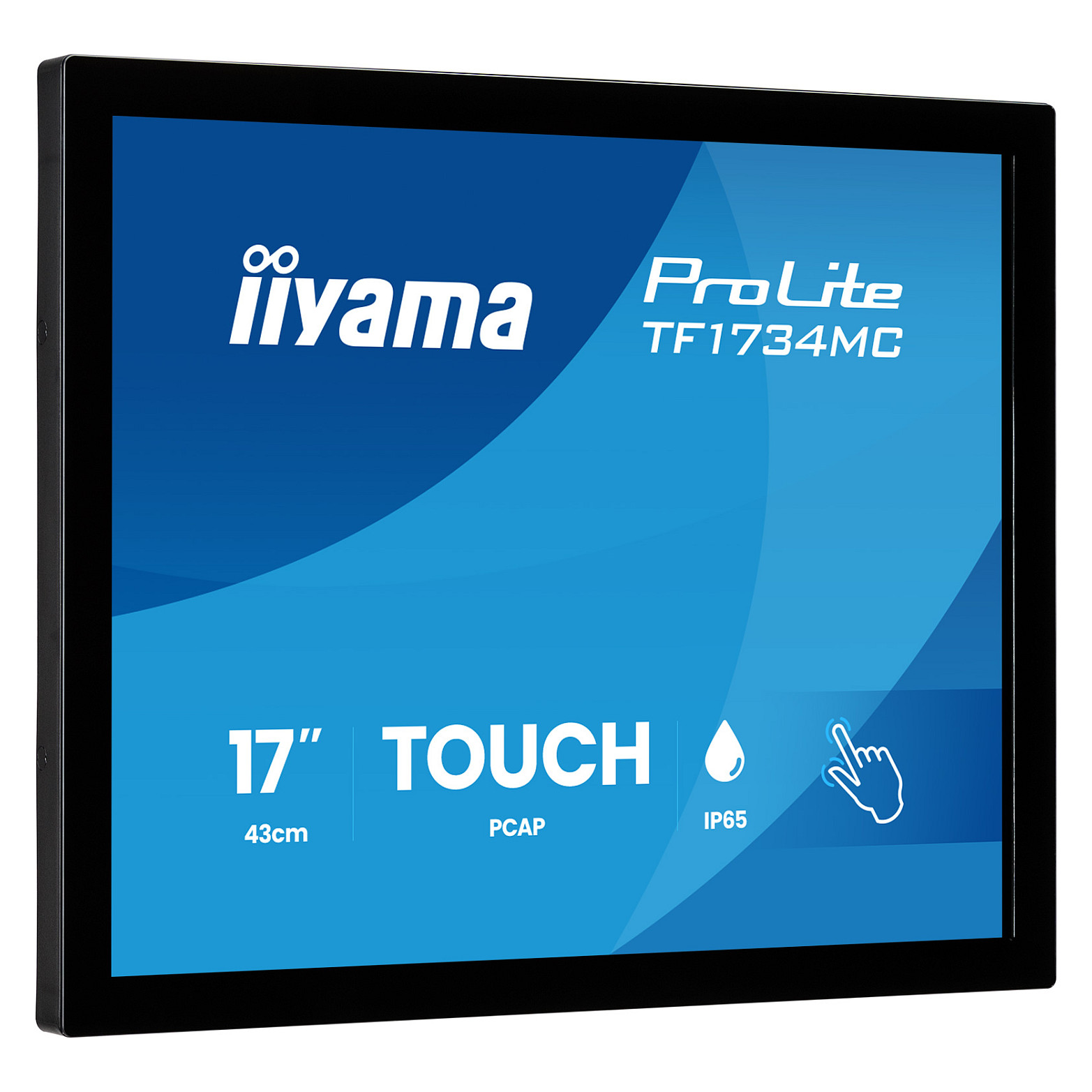 43,0cm/17" (1280x1024) iiyama ProLite TF1734MC-B8X 5:4 TN 5ms 75Hz HDMI DisplayPort VGA VESA Touch Black-0