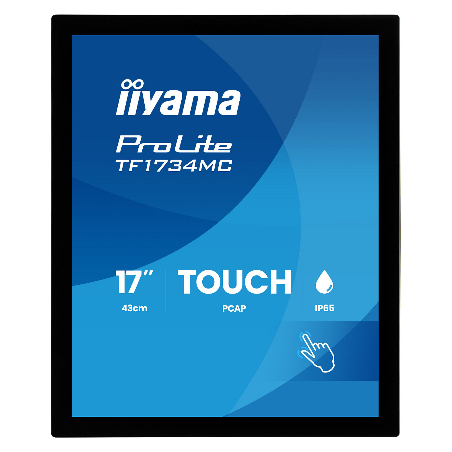 43,0cm/17" (1280x1024) iiyama ProLite TF1734MC-B8X 5:4 TN 5ms 75Hz HDMI DisplayPort VGA VESA Touch Black-3