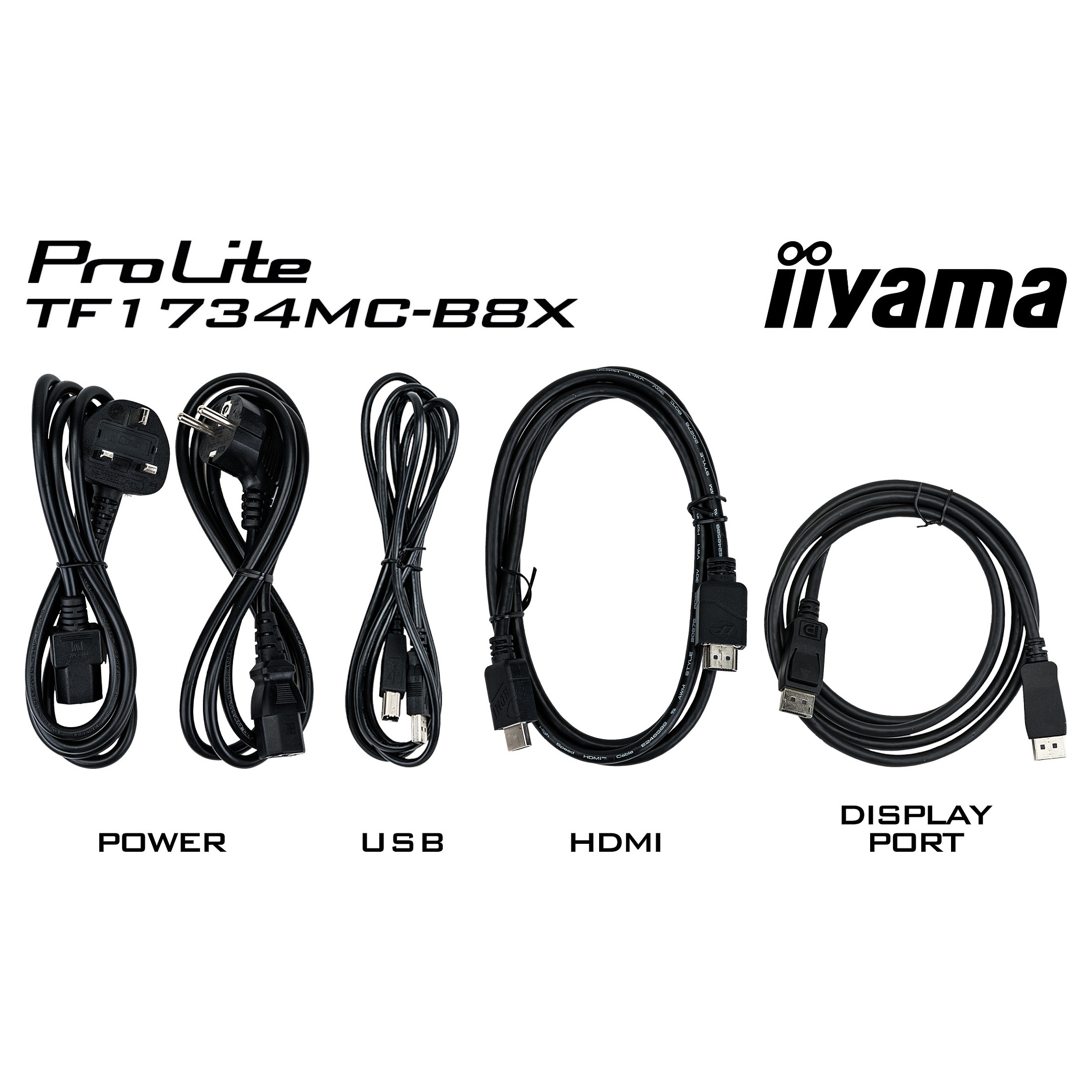 43,0cm/17" (1280x1024) iiyama ProLite TF1734MC-B8X 5:4 TN 5ms 75Hz HDMI DisplayPort VGA VESA Touch Black-8