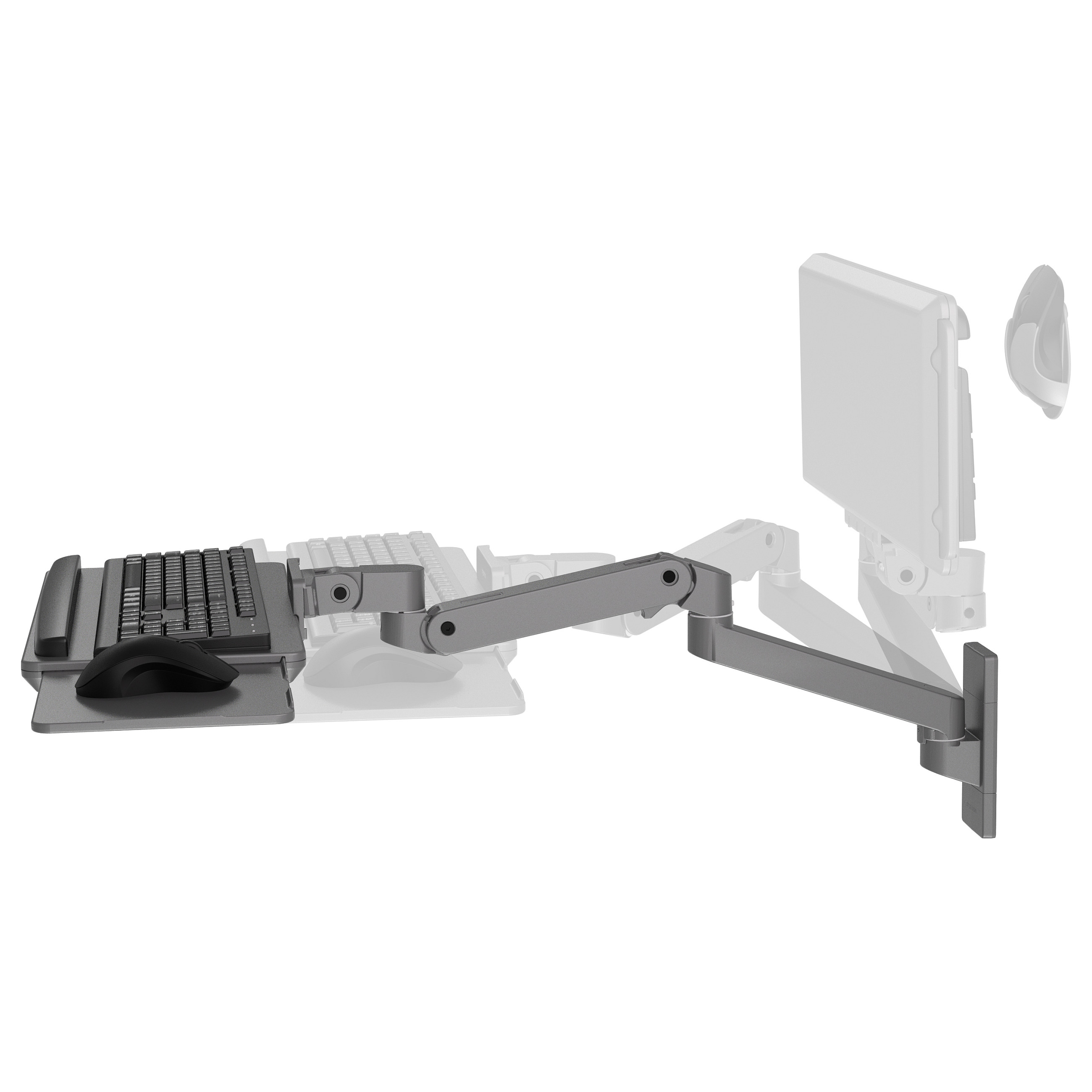 Ergotron LX Pro Tastatur-/Mausablage mit StÃ¼tzarmhalterung - verstellbar-4