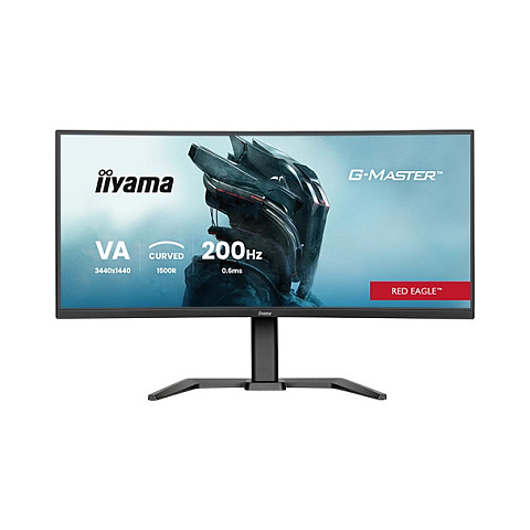 Monitor IIYAMA G-Master GCB3484WQSU-B2 34" (VA, UWQHD, 200Hz, 0.4ms, FreeSync Premium, HDR400, zakrivljeni)-0