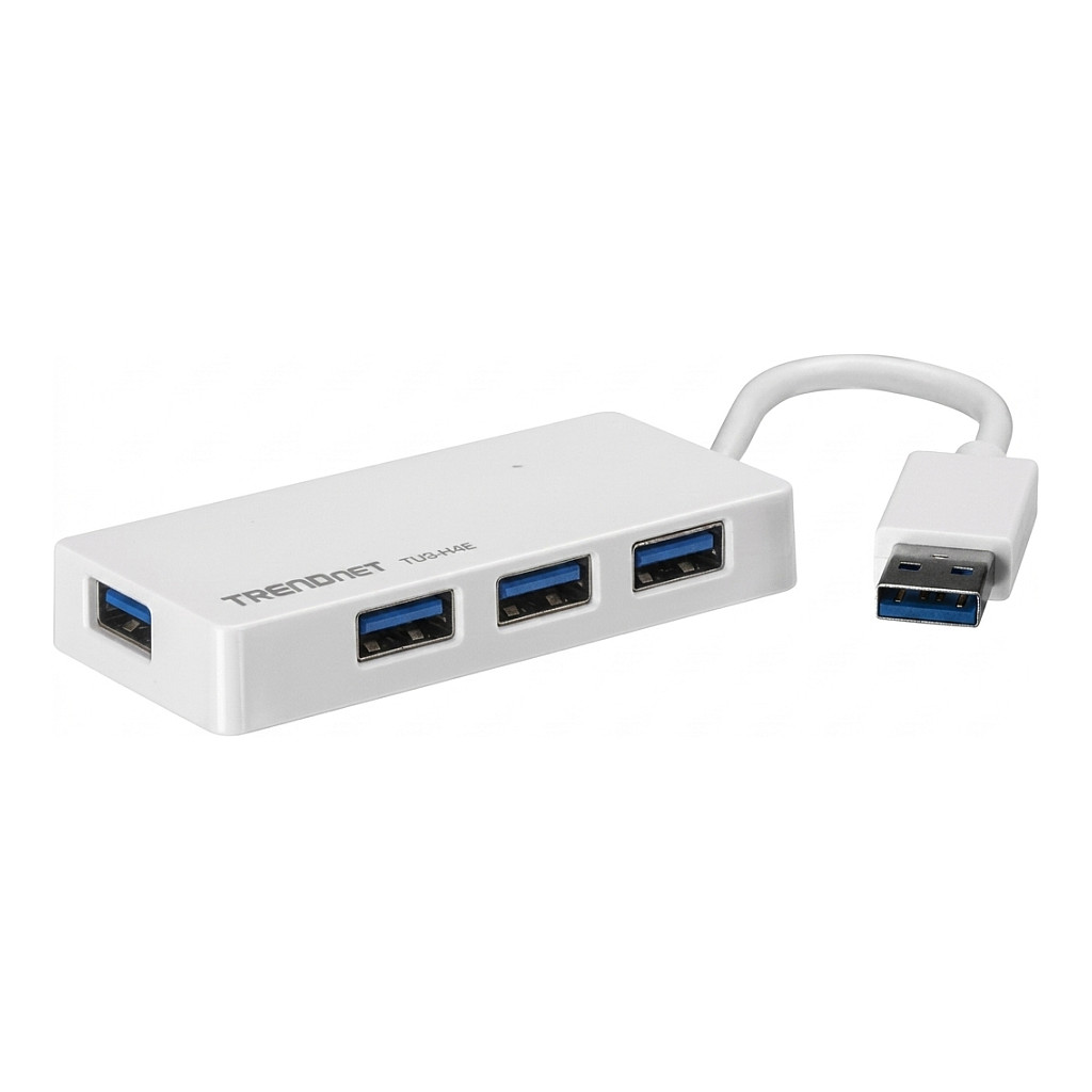 USB Hub TRENDNET TU3-H4E, 4-portni, USB 3.0, mini-0