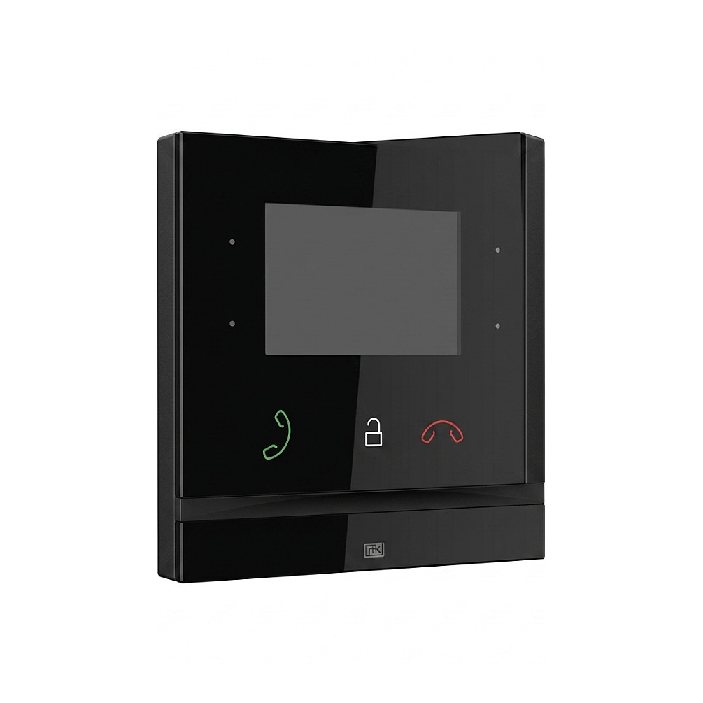 Unutarnja jedinica za odgovor interfona 2N Indoor Compact (4,3" zaslon u boji, PoE, crna boja)-0