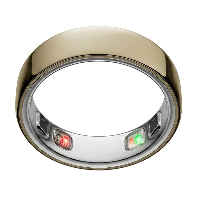 RingConn Smart Ring Gen2 Air fÃ¼r Frauen und MÃ¤nner - Schlaf- und Fitness Tracking Wearable - Herzfrequenz - DÃ¼nengold GrÃ¶ÃŸe 11-0