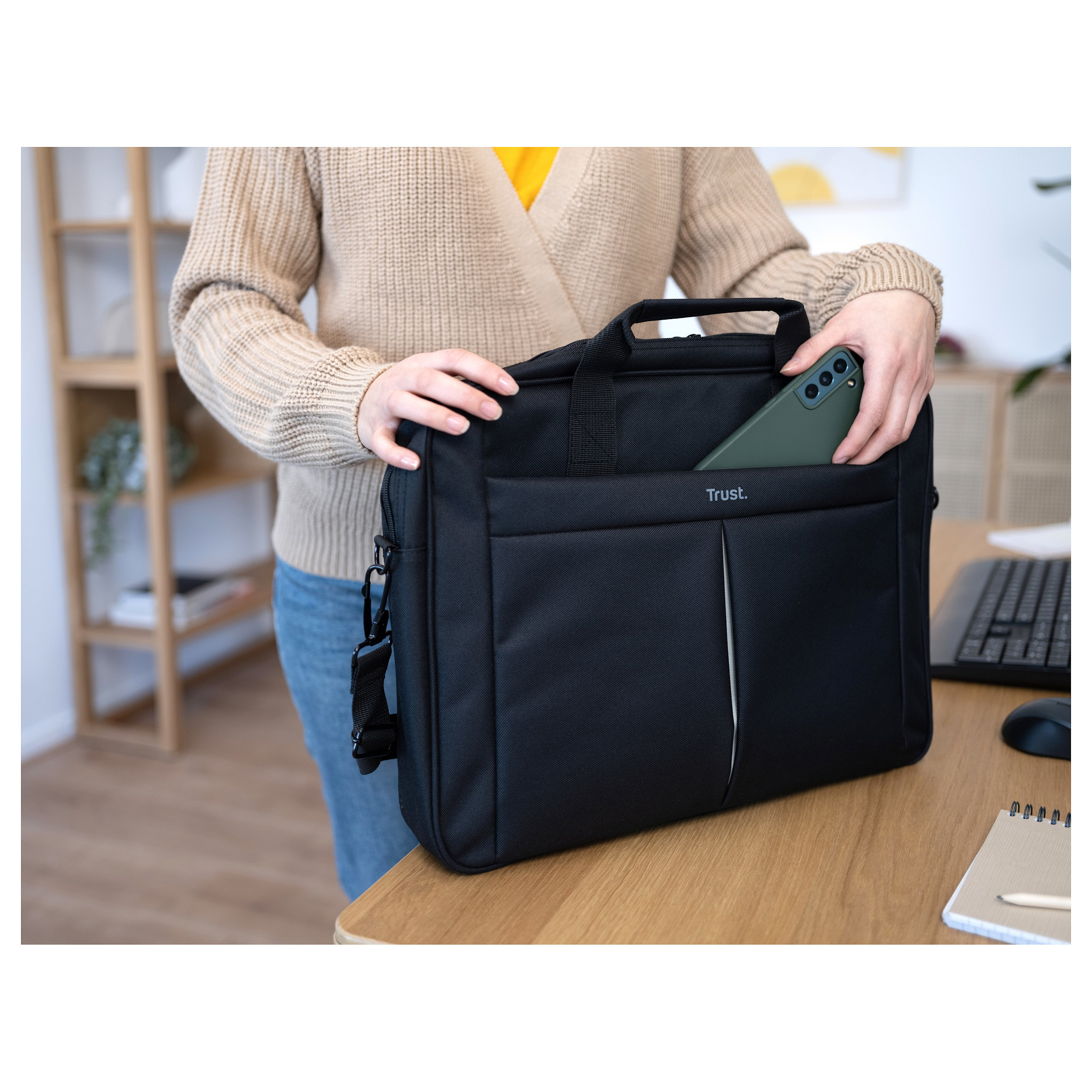 Torba za prijenosno računalo TRUST Primo 16" crna boja-3
