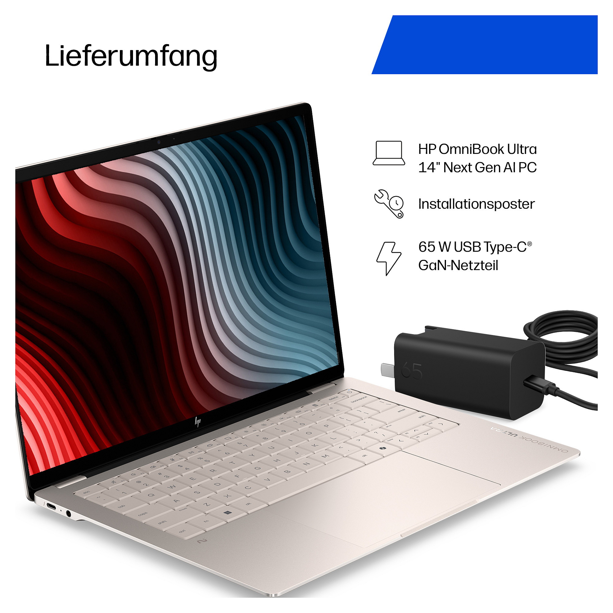 Laptop HP OmniBook Ultra Next Gen AI 14-kd0175ng (14", OLED, 3K, Touch, 120Hz, Intel Core Ultra 7 356H, 32GB, 1TB SSD, Intel Graphics, Windows 11 Home, Non-HR tipkovnica, Silk Sand)-10