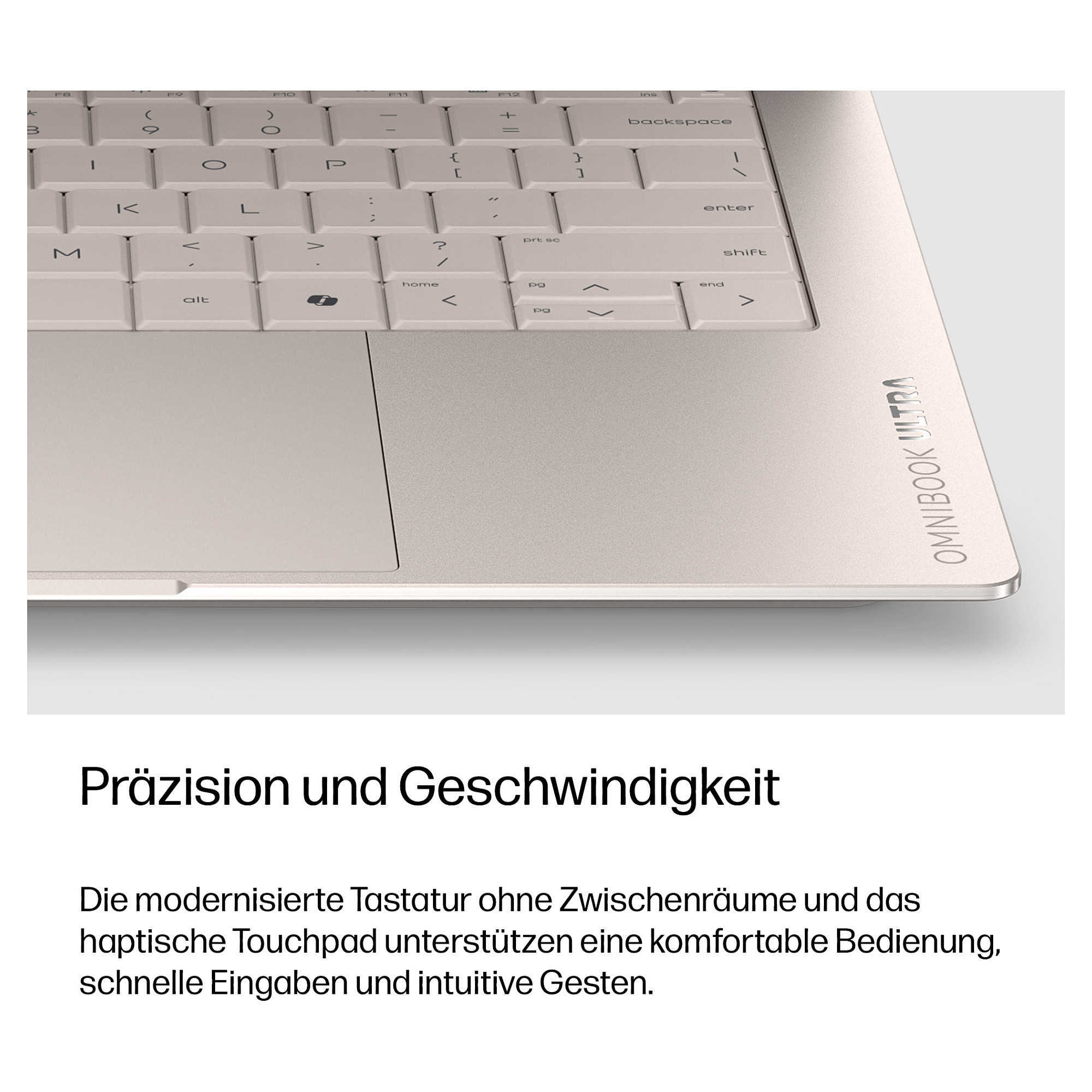 Laptop HP OmniBook Ultra Next Gen AI 14-kd0175ng (14", OLED, 3K, Touch, 120Hz, Intel Core Ultra 7 356H, 32GB, 1TB SSD, Intel Graphics, Windows 11 Home, Non-HR tipkovnica, Silk Sand)-16
