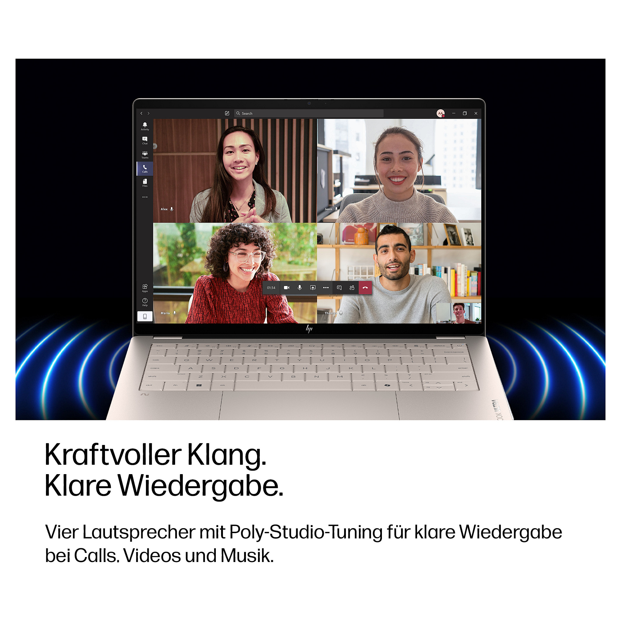 Laptop HP OmniBook Ultra Next Gen AI 14-kd0175ng (14", OLED, 3K, Touch, 120Hz, Intel Core Ultra 7 356H, 32GB, 1TB SSD, Intel Graphics, Windows 11 Home, Non-HR tipkovnica, Silk Sand)-17