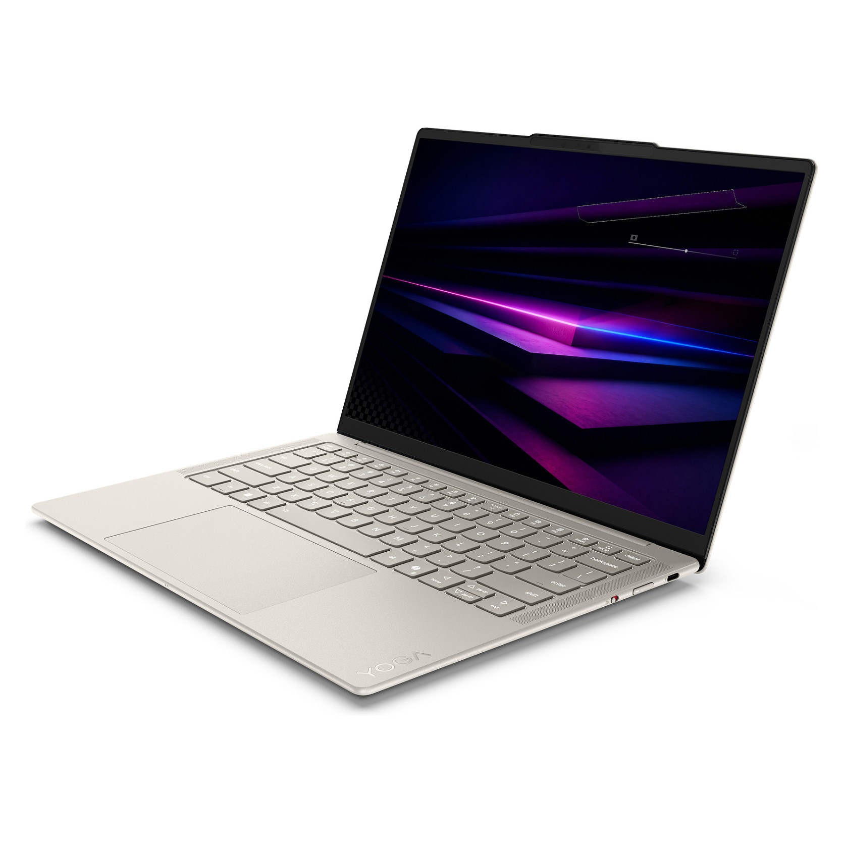 Laptop LENOVO Yoga Slim 7i Ultra Aura Edition (14", 2.8K OLED, Intel Core Ultra 7 355, 32GB, 1TB SSD, Intel Graphics, Windows 11 Home, Non-HR tipkovnica, Cosmic Blue)-13