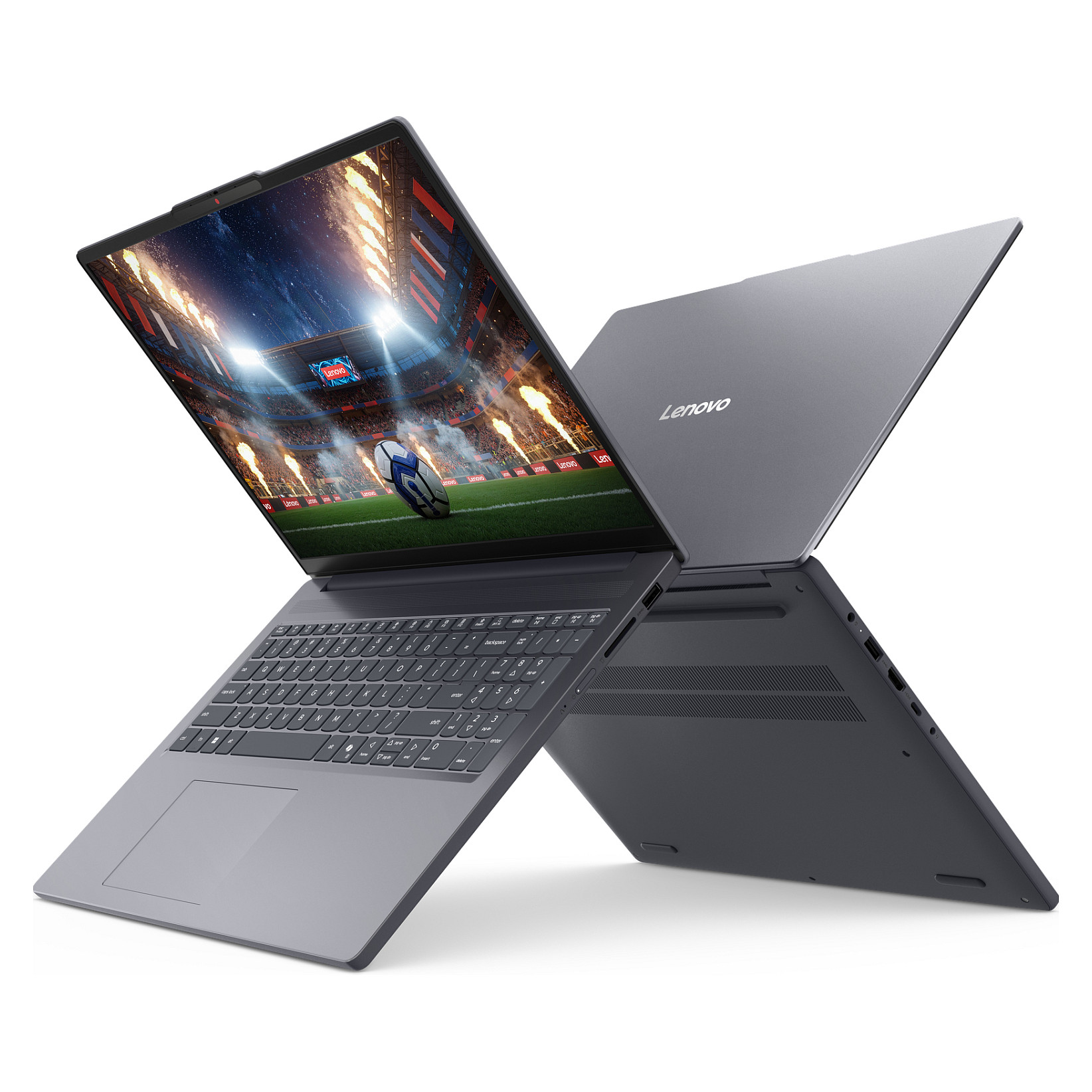 Laptop LENOVO IdeaPad Slim 3 16IPH11 (16", IPS, WUXGA, Intel Core Ultra 5 322, 8GB, 512GB SSD, Intel Graphics, Windows 11 Home, DE tipkovnica, Siva)-5