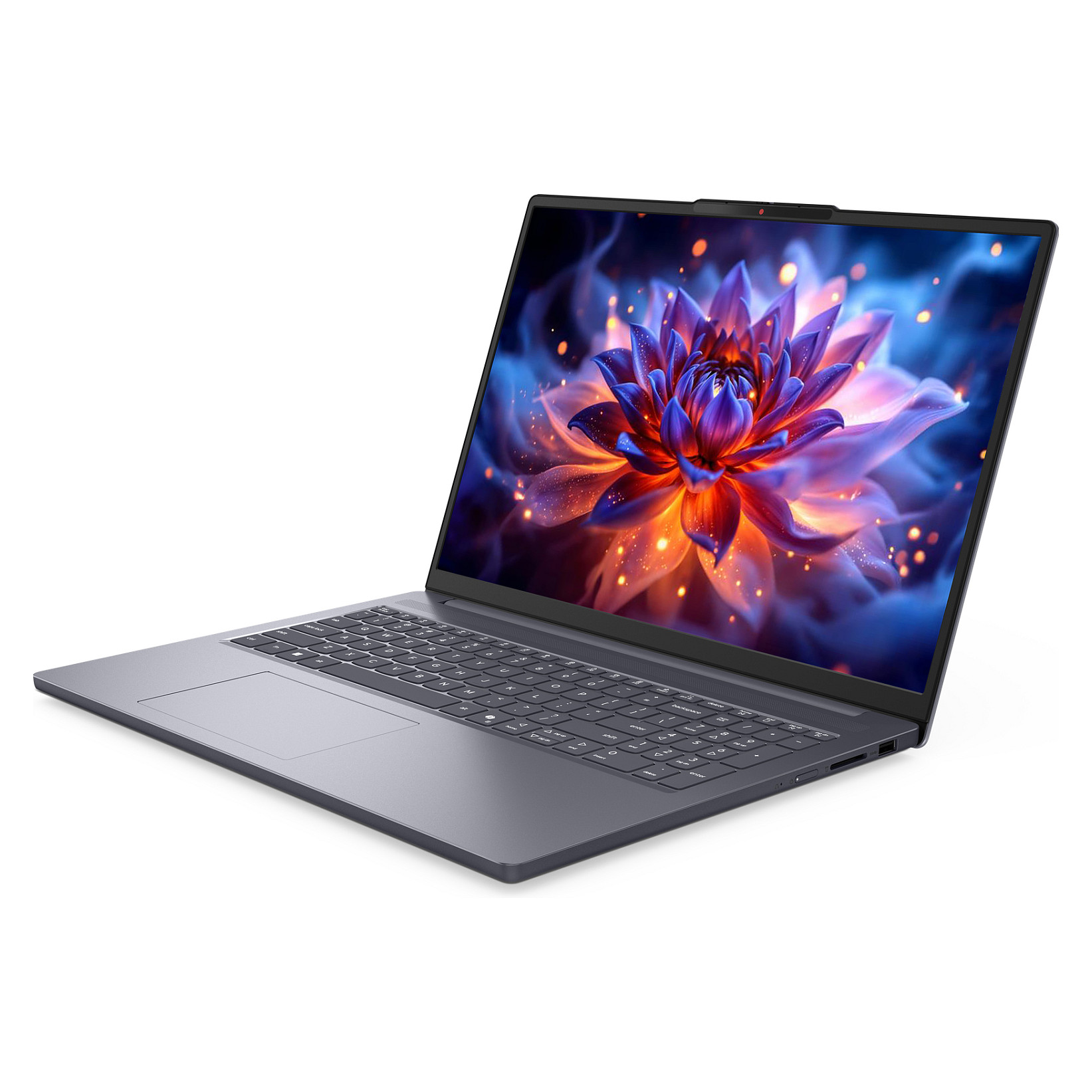 Laptop LENOVO IdeaPad Slim 3 16IPH11 (16", IPS, WUXGA, Intel Core Ultra 5 322, 8GB, 512GB SSD, Intel Graphics, Windows 11 Home, DE tipkovnica, Siva)-7