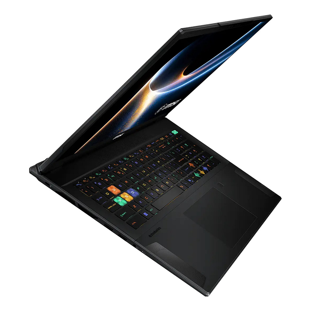 Laptop MSI Stealth 18 HX A2WI-087 (18", MiniLED, UHD+, Intel Core Ultra 9 290HX Plus, 32GB, 2TB SSD, NVIDIA GeForce RTX 5080, Windows 11 Home, Non-HR tipkovnica, Crna)-4