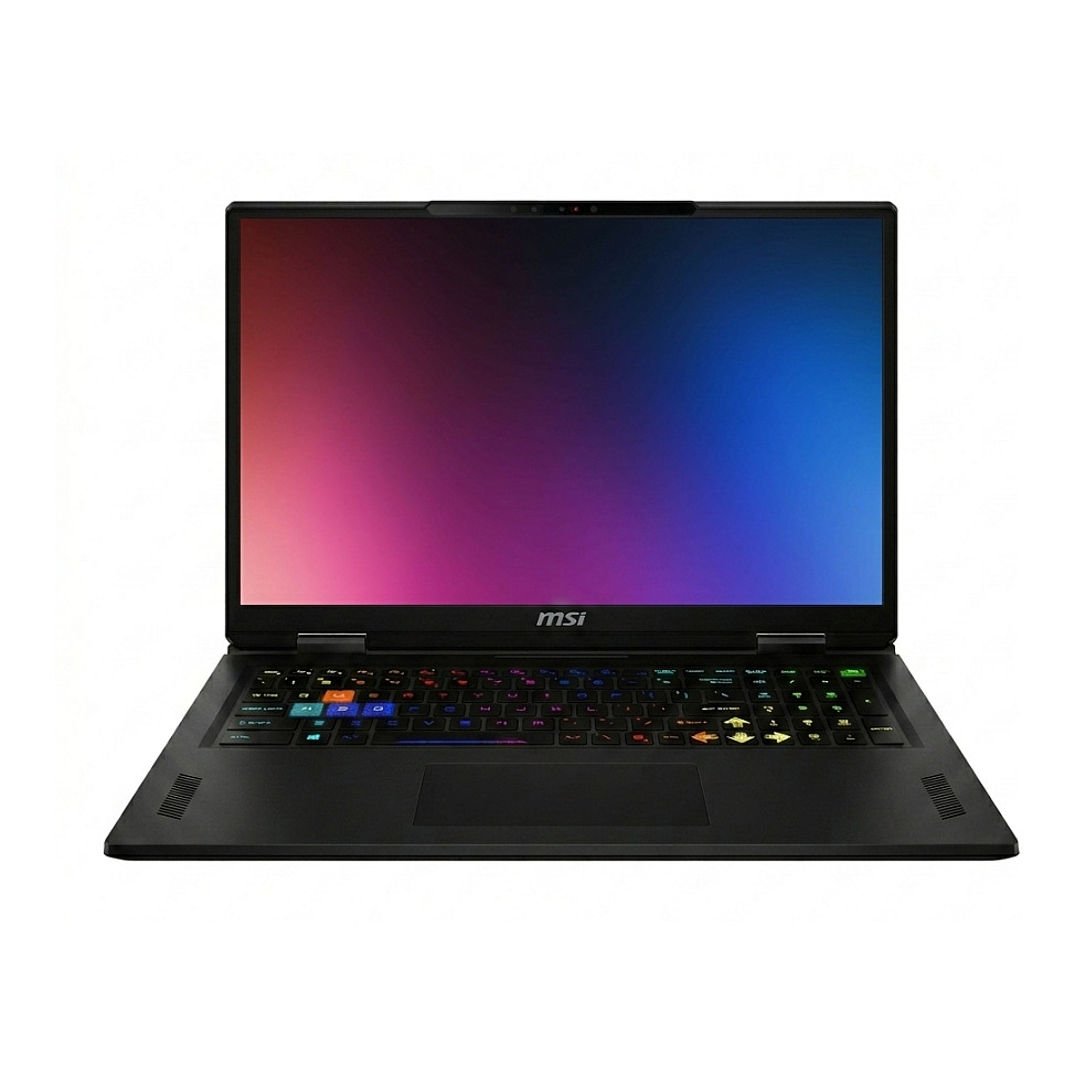 Laptop MSI Raider 18 Max HX A2WJ (18", MiniLED, UHD+, Intel Core Ultra 9 290HX Plus, 64GB, 2TB SSD, NVIDIA GeForce RTX 5090, Windows 11 Home, Non-HR tipkovnica, Crna)-0