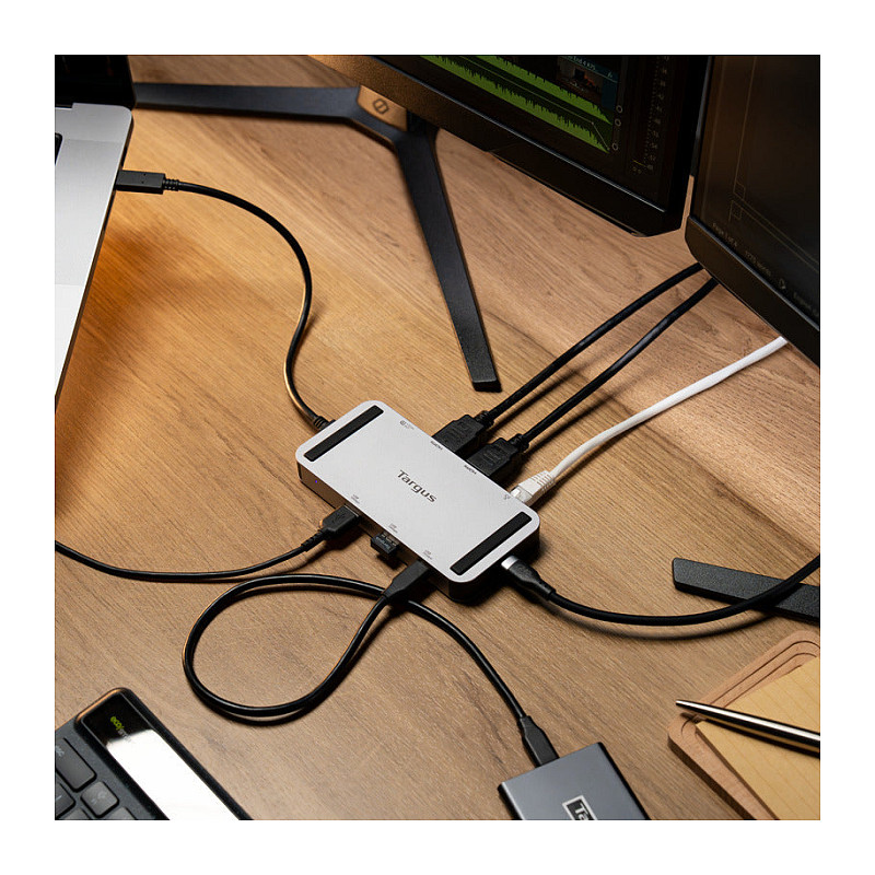 Docking station TARGUS DOCK431GLZ USB4 (Dual 4K HDMI, 100W PD)-7