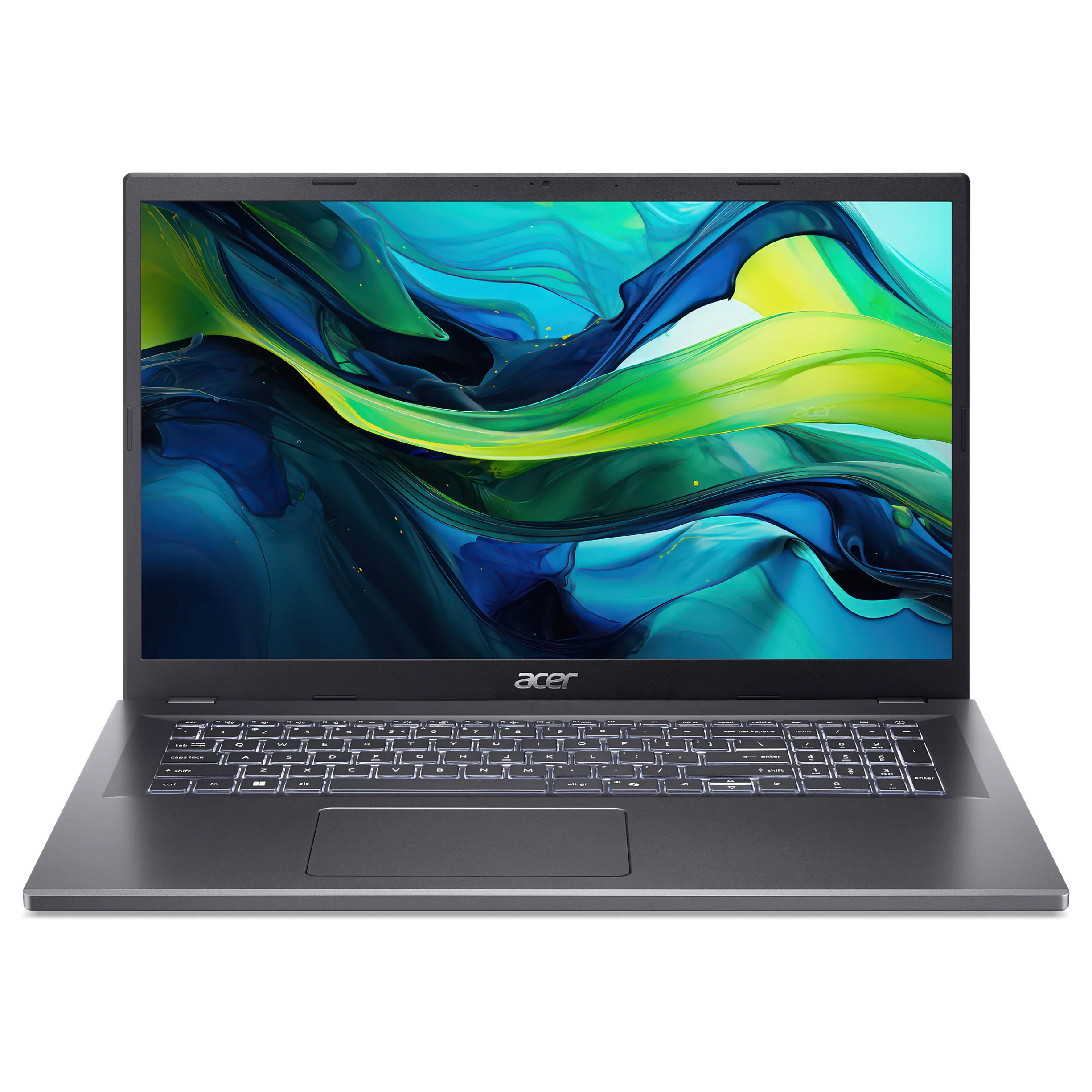Laptop ACER Aspire 5 A17-51M-55AM (17.3", IPS, Full HD, Intel Core 5 120U, 16GB, 512GB SSD, Intel Iris Xe Graphics, Windows 11 Home, Non-HR tipkovnica, Siva)-2