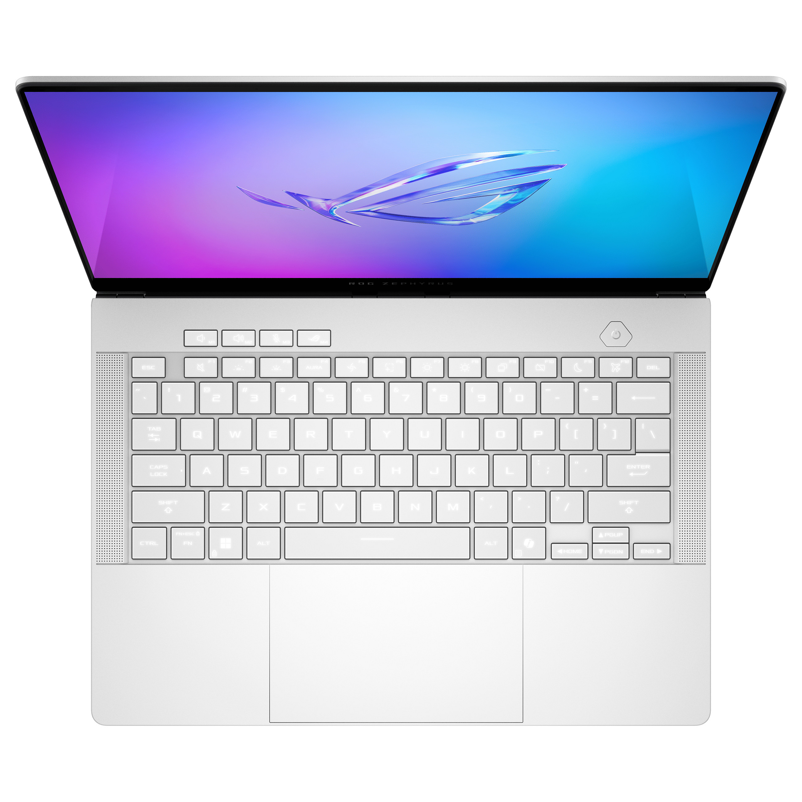Laptop ASUS ROG Zephyrus G14 GA403UP-QS001W (14", OLED, WQXGA+, AMD Ryzen 9 270, 32GB, 1TB SSD, NVIDIA GeForce RTX 5070, Windows 11 Home, DE tipkovnica, Platinum White)-2