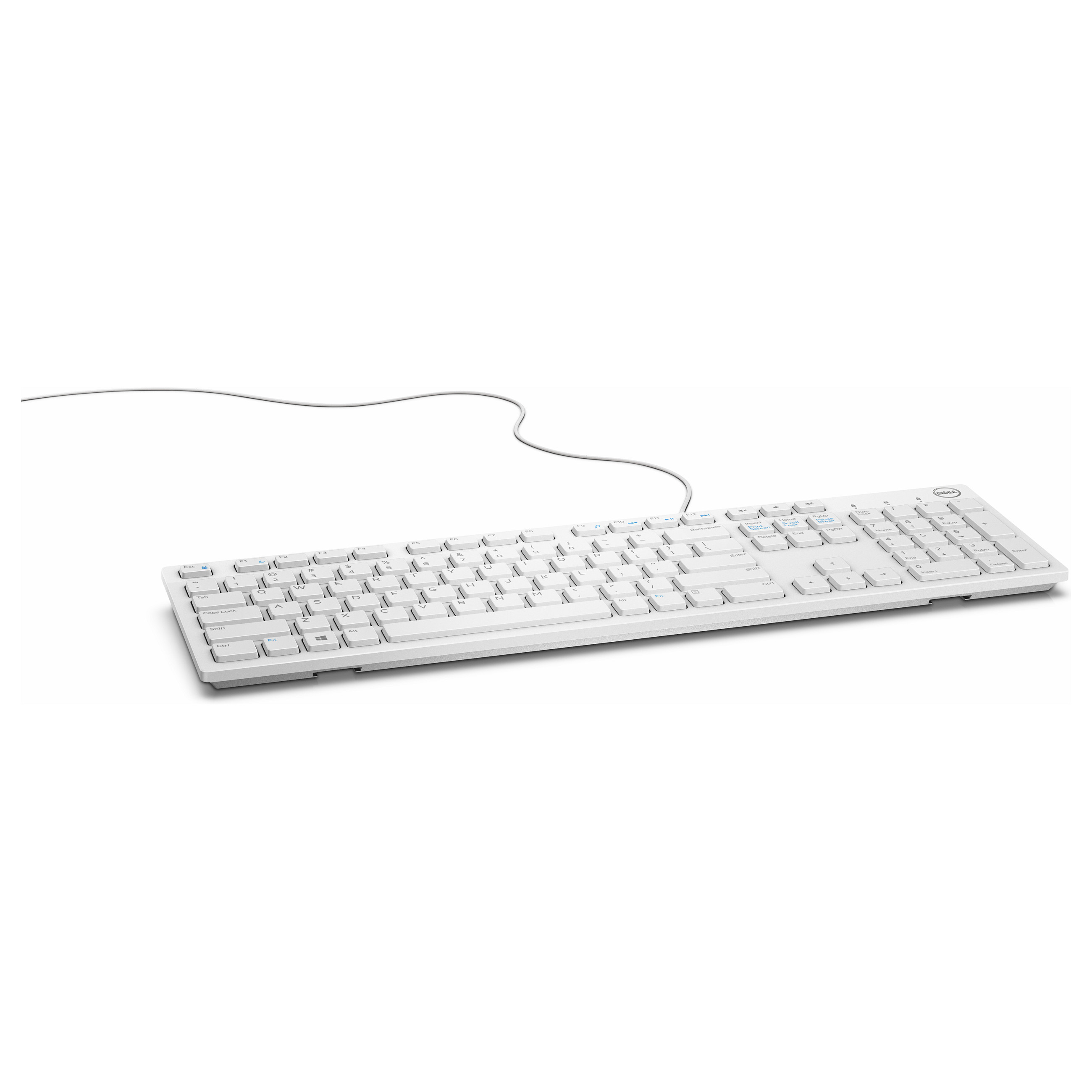 Tipkovnica DELL KB216 žična USB bijela boja (DE layout)-4