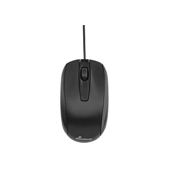 Žičani miš MEDIARANGE MROS210 (1000 DPI, crna boja)-1
