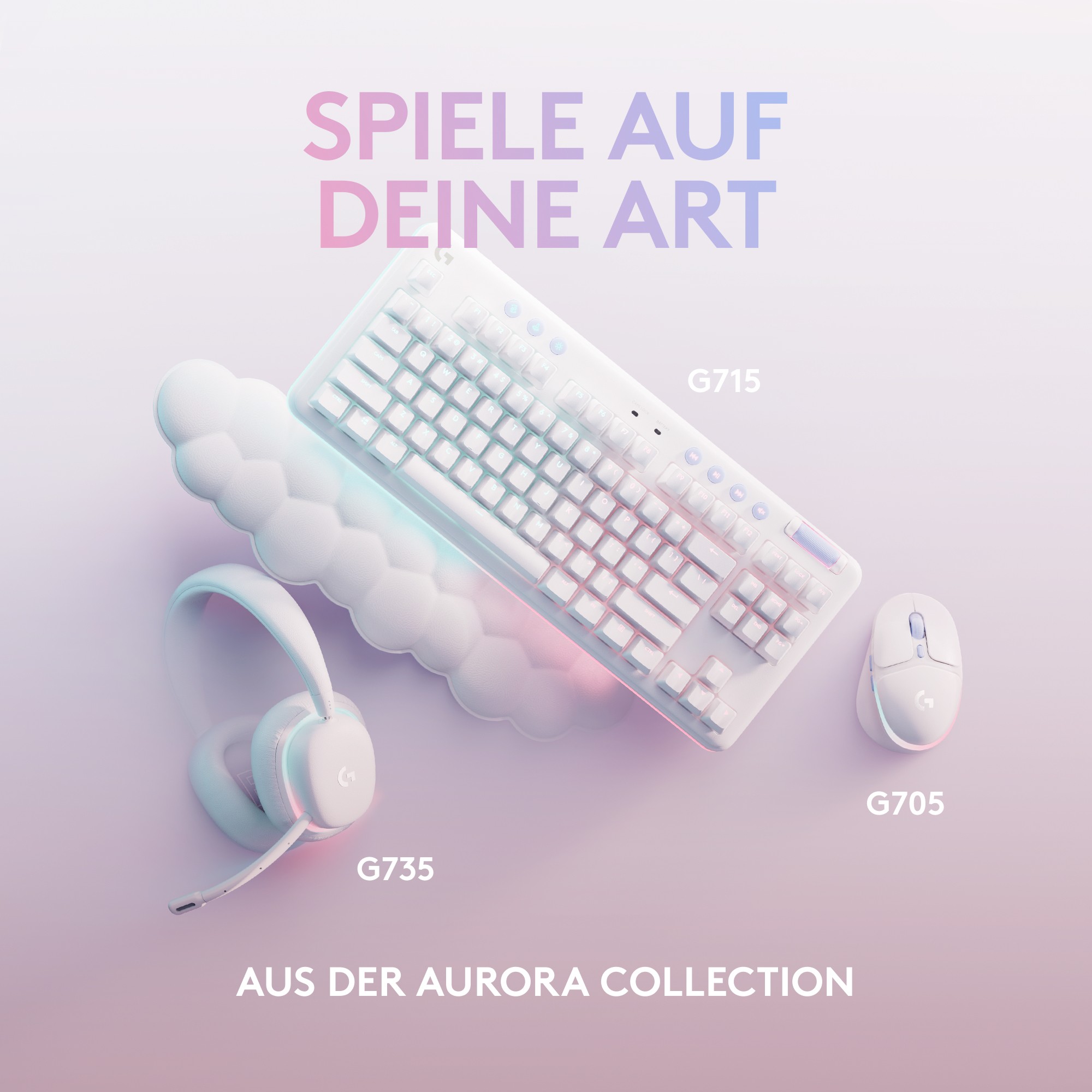 Miš LOGITECH G705 bežični gaming (Off-White)-11