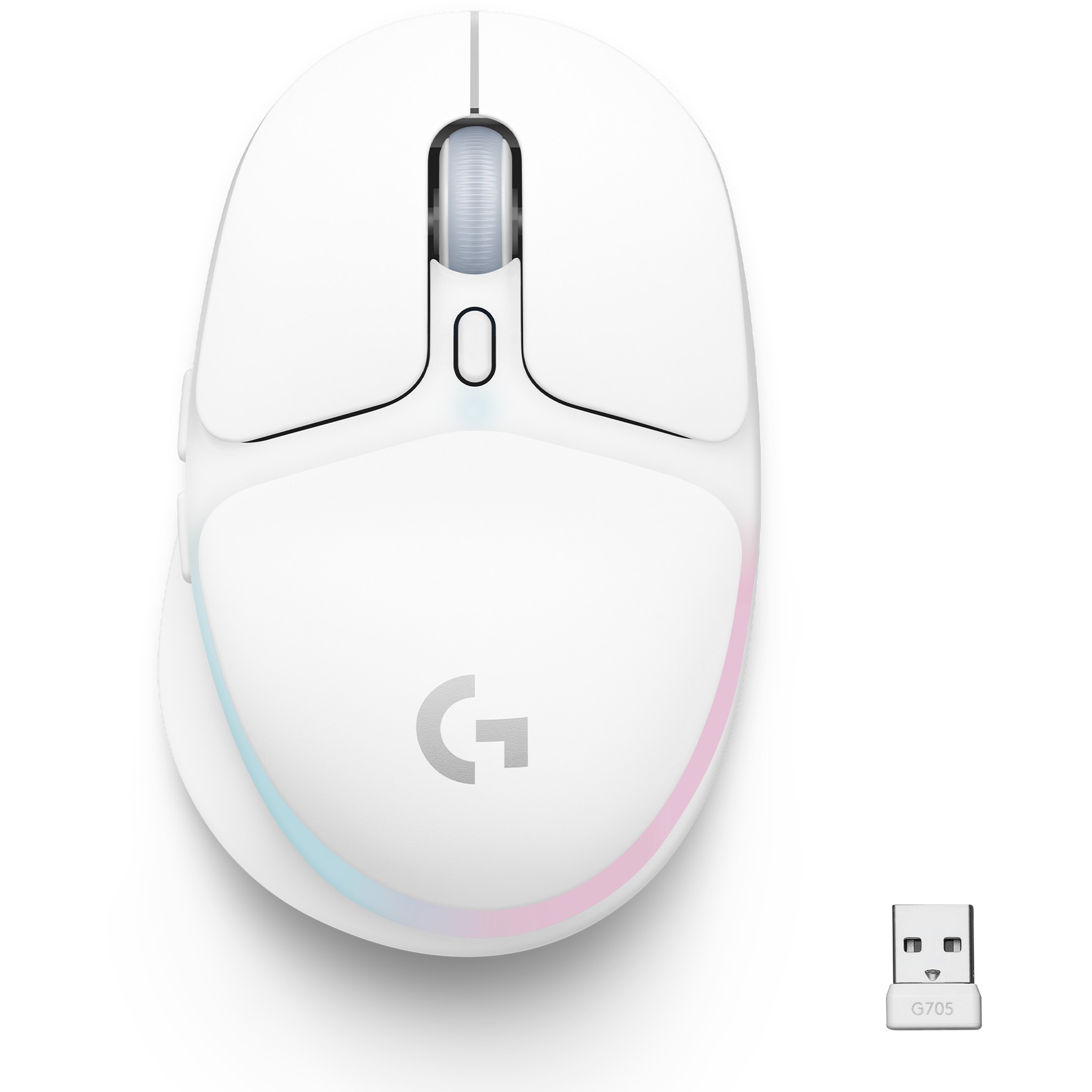 Miš LOGITECH G705 bežični gaming (Off-White)-12