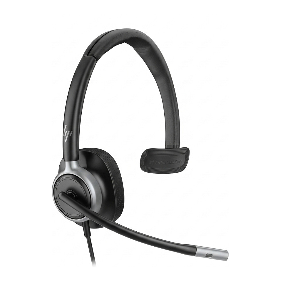 Slušalice HP Poly Mission 615 (žične, USB-C, mikrofon, crne)-0
