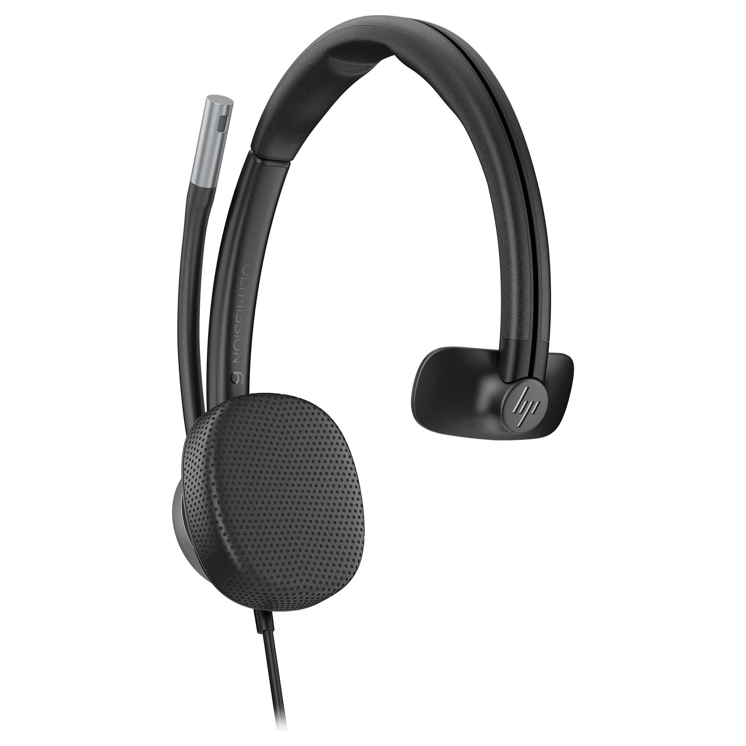 Slušalice HP Poly Mission 615 (žične, USB-C, mikrofon, crne)-9
