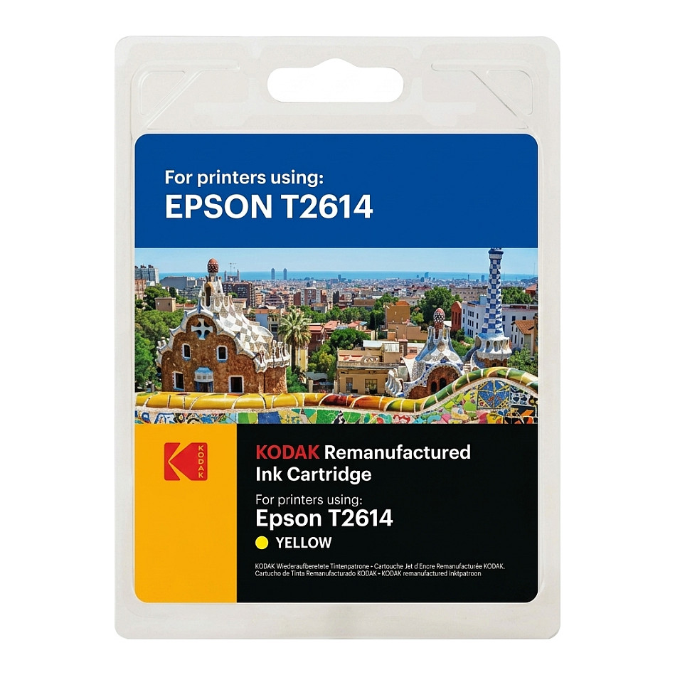 Tinta KODAK 185E026104 zamjenska za Epson 26XL (T2634), žuta boja-0