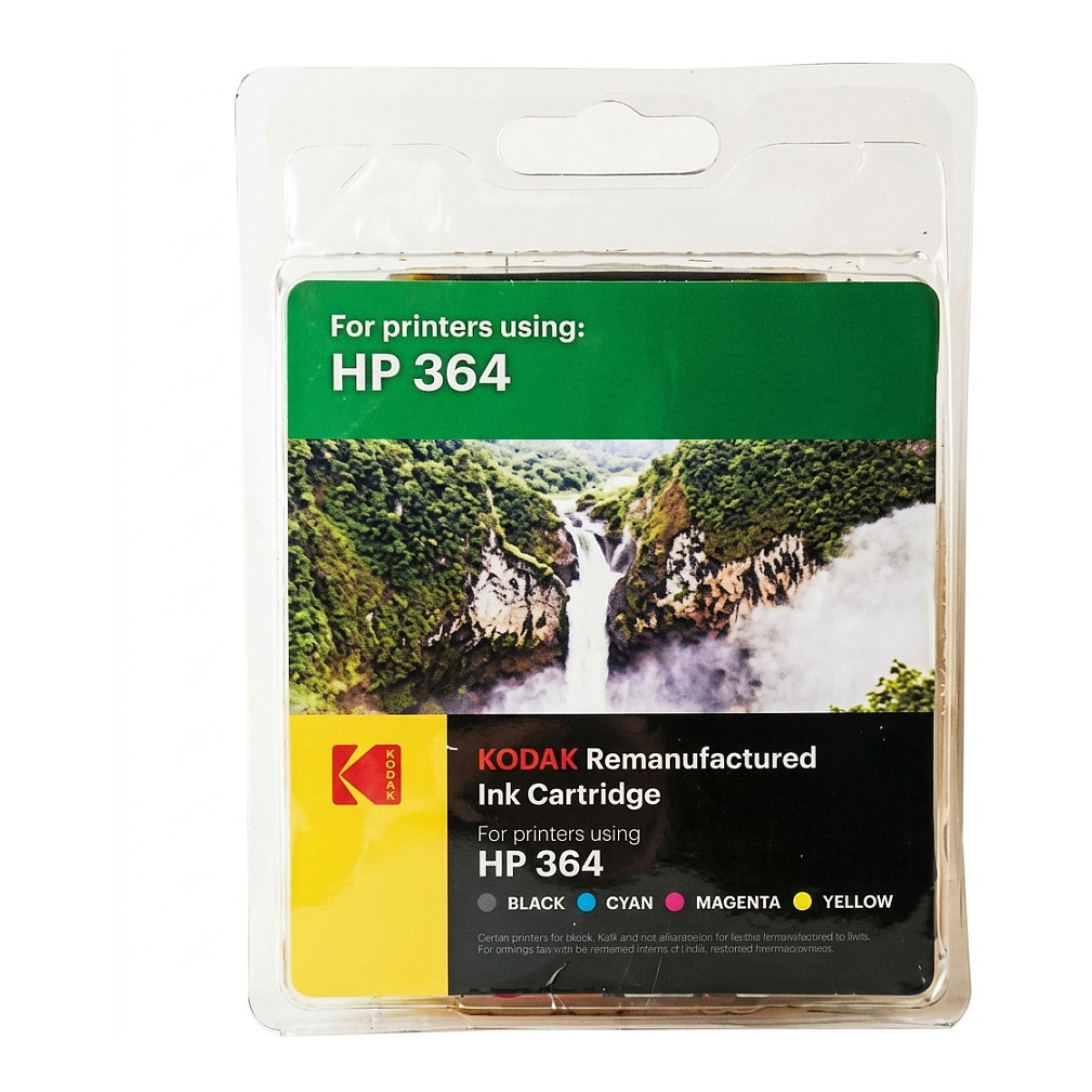 Tinta KODAK obnovljena za HP 302XL (N9J73AE), trobojna-0