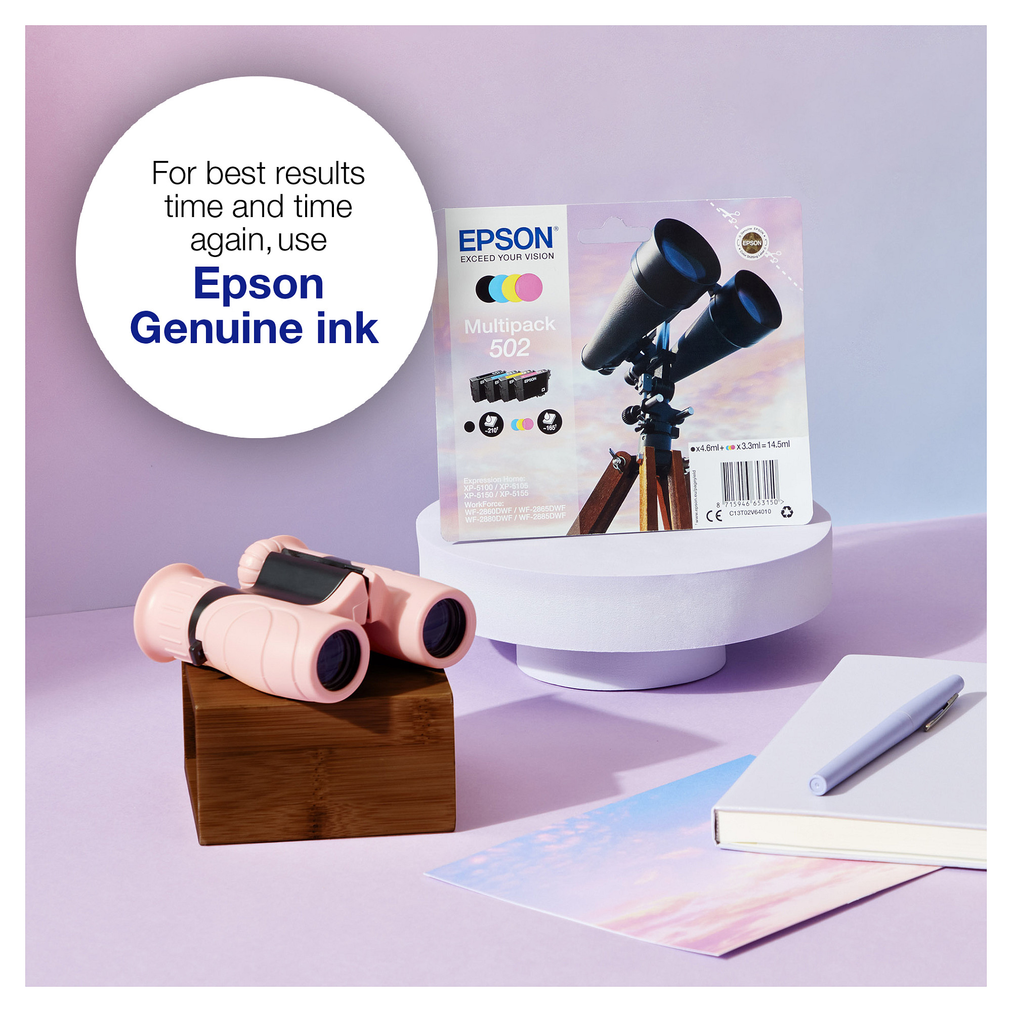 Tinta EPSON 502XL Multipack (4 boje)-2