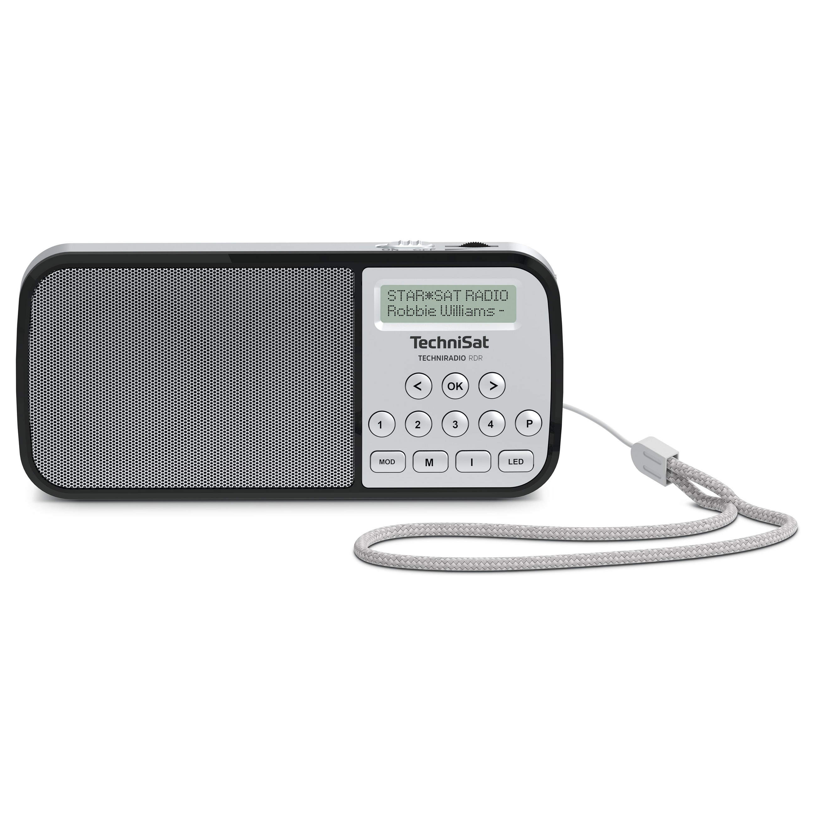 Prijenosni digitalni radio TECHNISAT TechniRadio RDR (DAB+/FM) srebrna boja-0