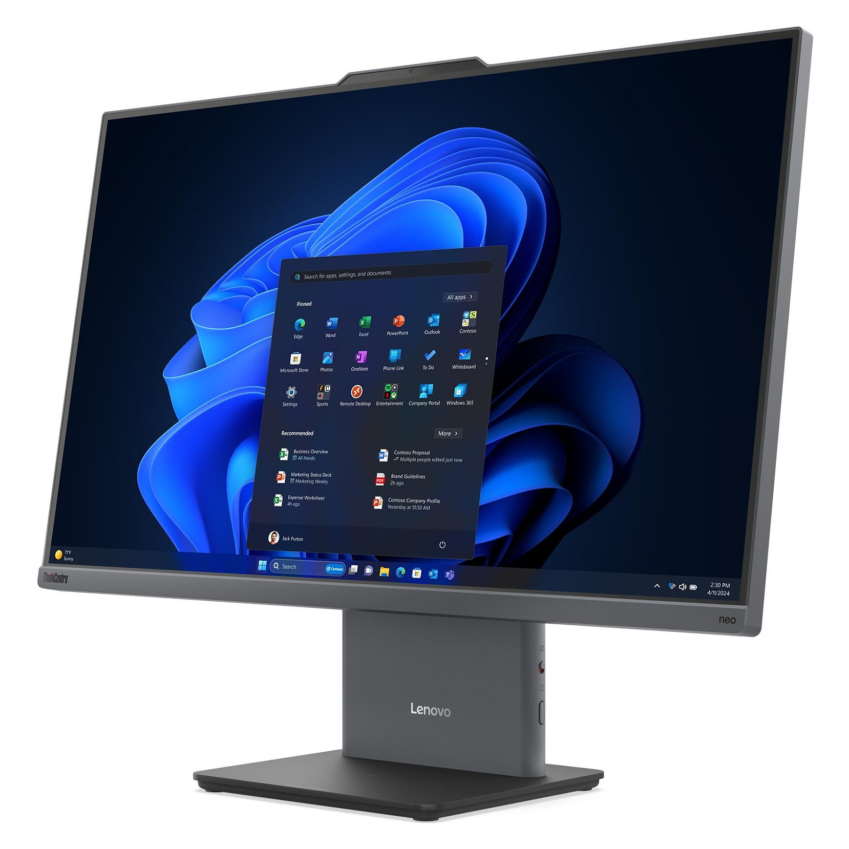 AIO Lenovo ThinkCentre neo50a G6 27 CU5 226V/16GB/512SSD W11P TopSeller-1