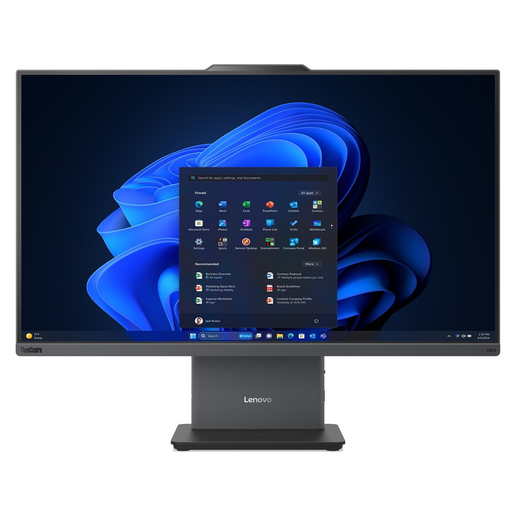 AIO Lenovo ThinkCentre neo50a G6 27 CU7 256V/16GB/512SSD/W11 Pro TopSeller-2