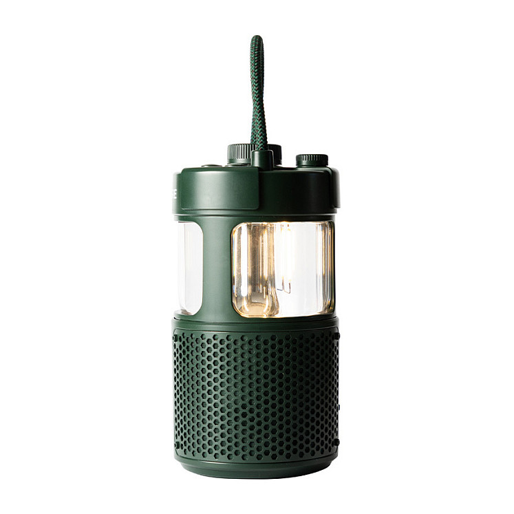 Prijenosni Bluetooth zvučnik PURE Woodland Glow (IP67, LED), zelena boja-5