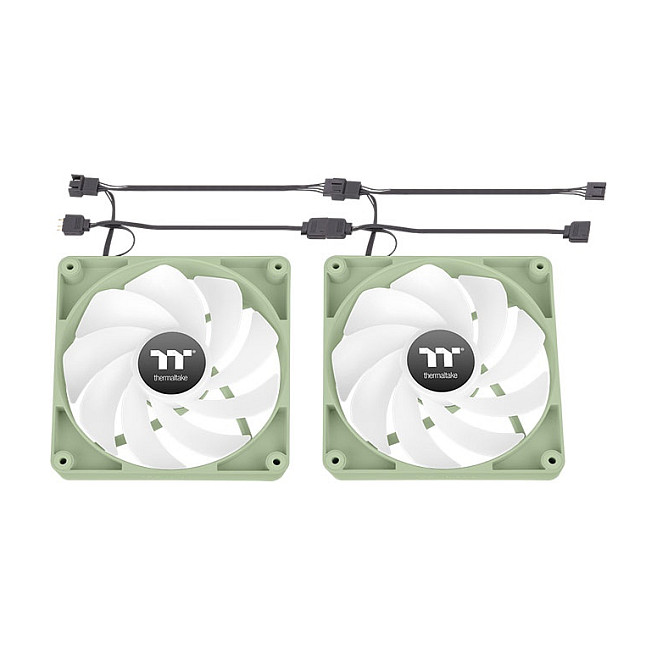 Ventilator za kućište THERMALTAKE CT120 Reverse ARGB Sync 120mm (2 komada, Matcha Green)-3