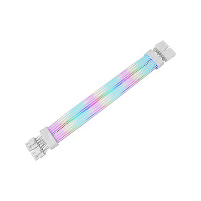 Produžni kabel THERMALTAKE TtMod Sleeve Cable PCI-E 8-pin ARGB, bijela boja-0