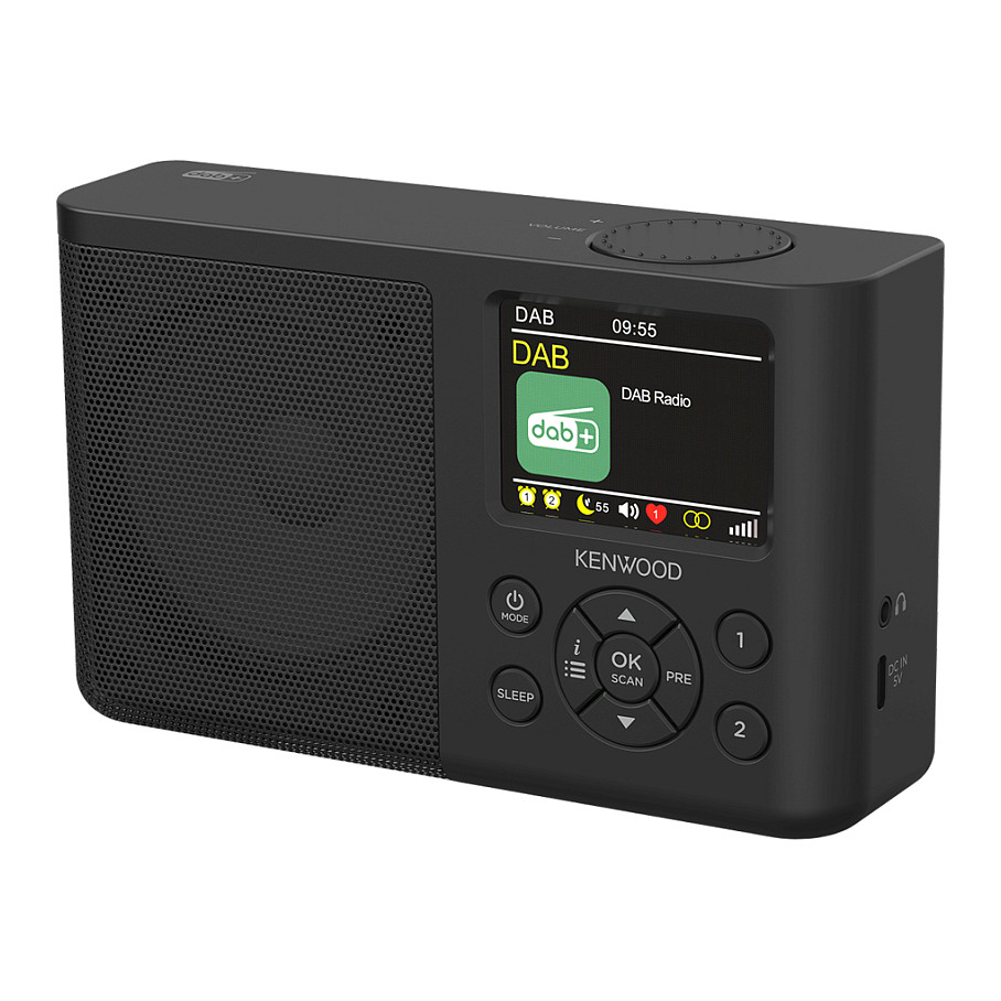 Radio prijemnik KENWOOD CR-M33DAB crna boja-0