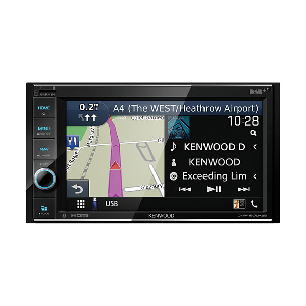 Multimedija KENWOOD DNR4190DABS (6.2", 2-DIN, DAB+, Bluetooth, Garmin navigacija)