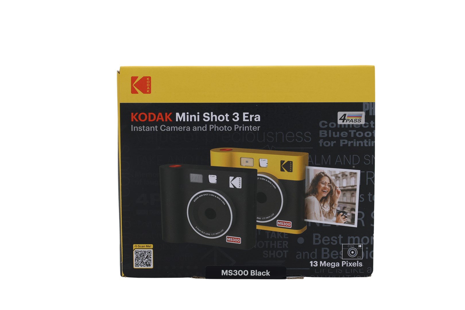 Instant fotoaparat i pisač KODAK Mini Shot 3 Era crna boja