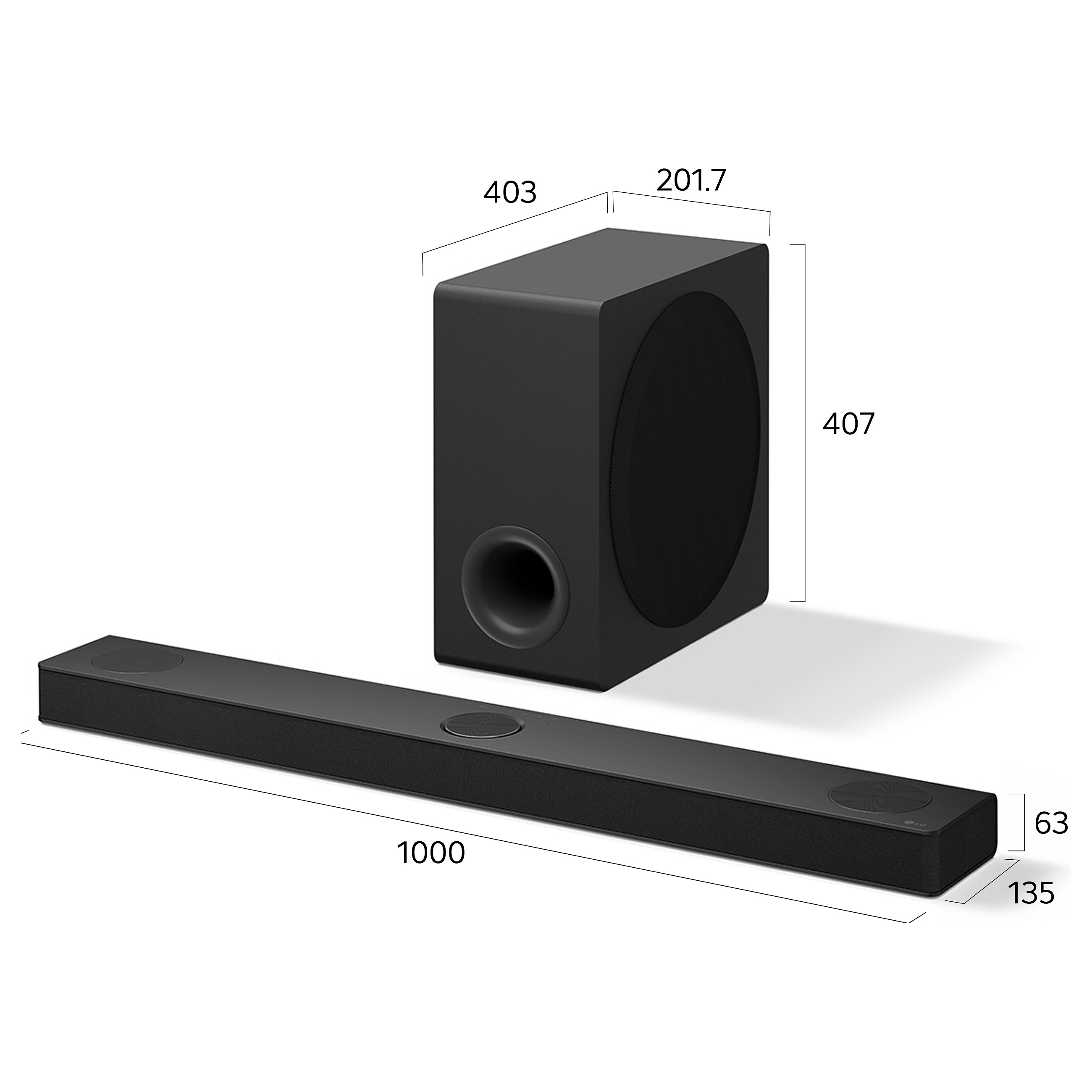 Soundbar LG S80TY 3.1.3-kanalni s bežičnim subwooferom-1