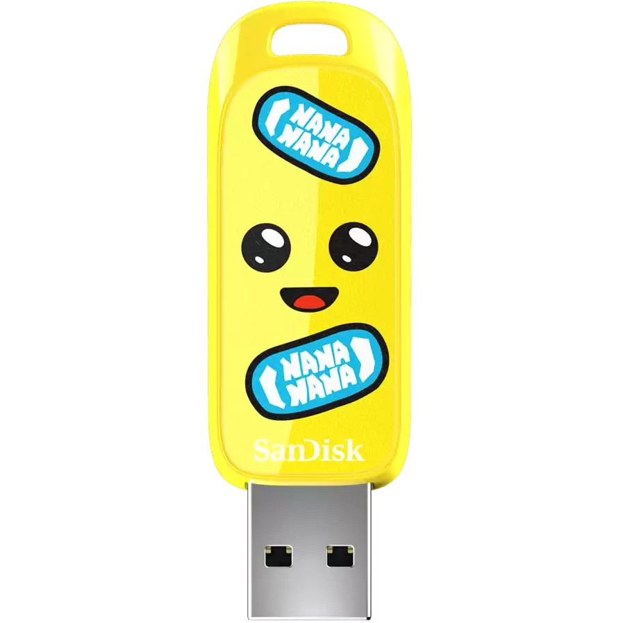 STICK Sandisk Fortnite Peely USB 3.2 Gen1 64GB 130MBs