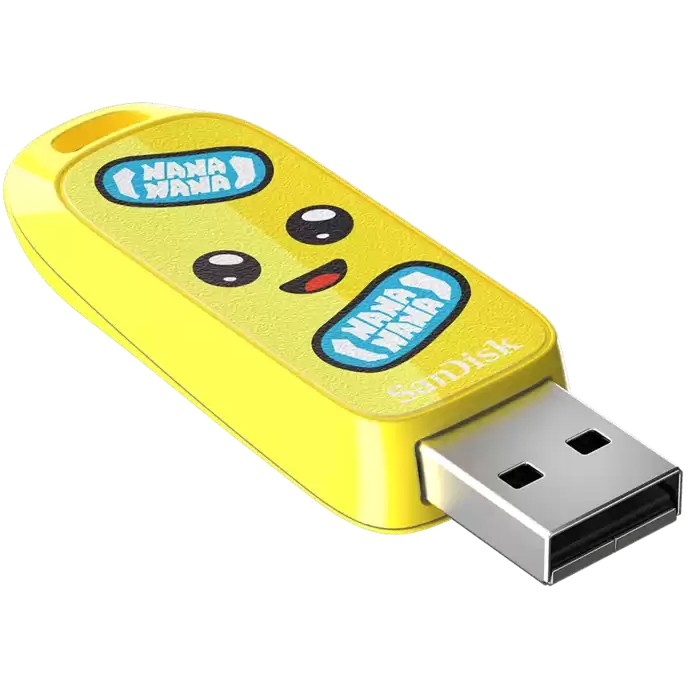 STICK Sandisk Fortnite Peely USB 3.2 Gen1 64GB 130MBs-1