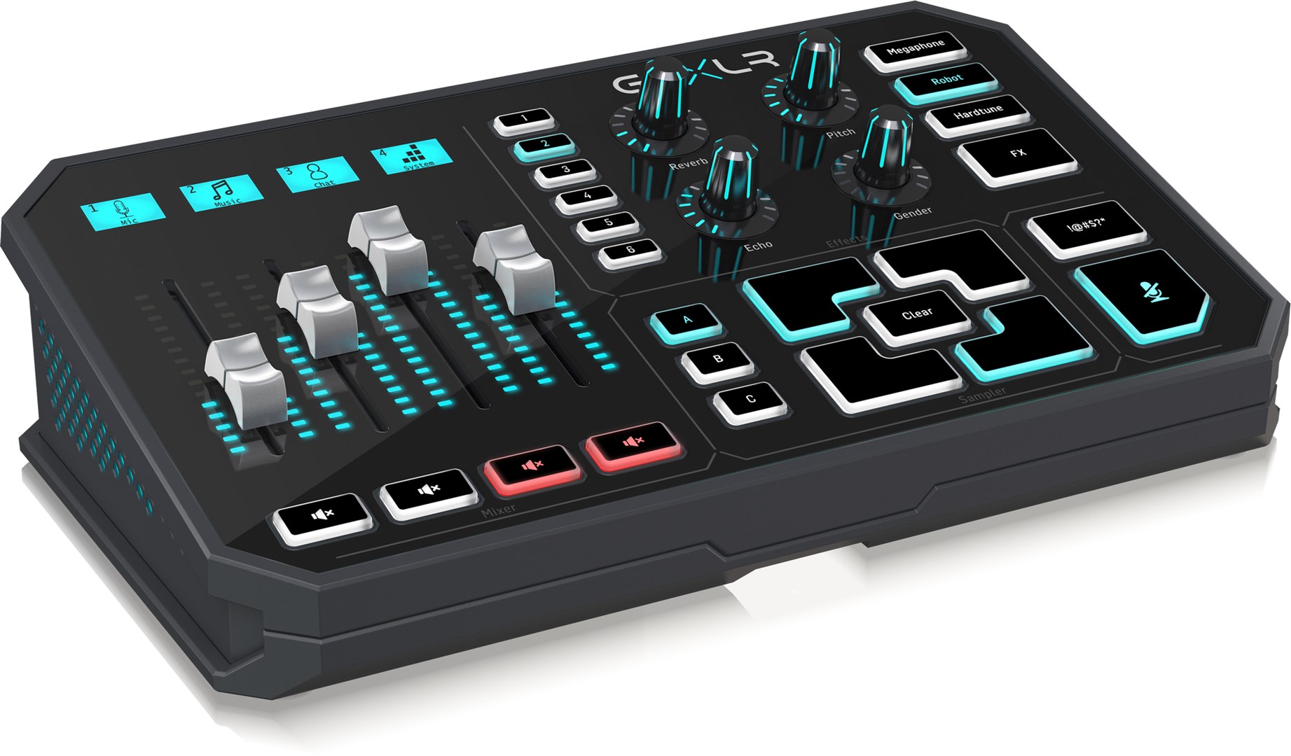 TC Helicon GO XLR - mixer and sampler for streaming-3