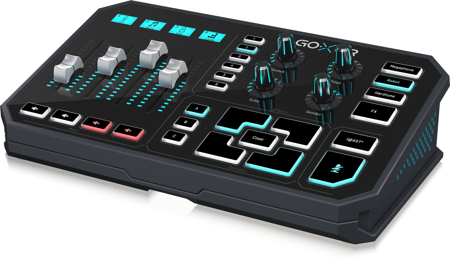TC Helicon GO XLR - mixer and sampler for streaming
