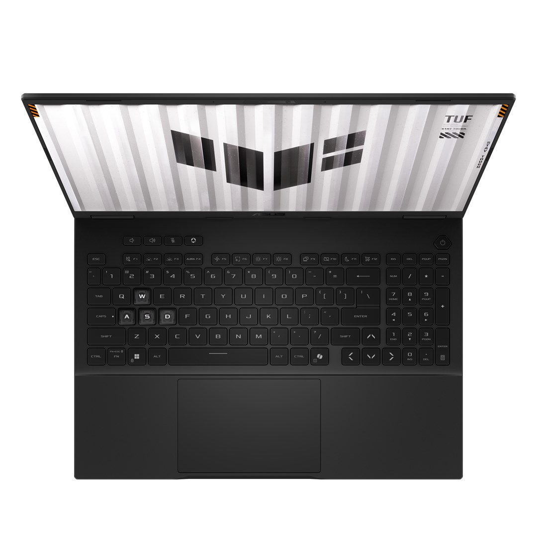 Laptop ASUS TUF Gaming A16 (16.0", IPS, FHD+, AMD Ryzen 7 260, 16GB, 512GB SSD, NVIDIA GeForce RTX 5060 8GB, Windows 11, Non-HR tipkovnica, Jaeger Gray)-2