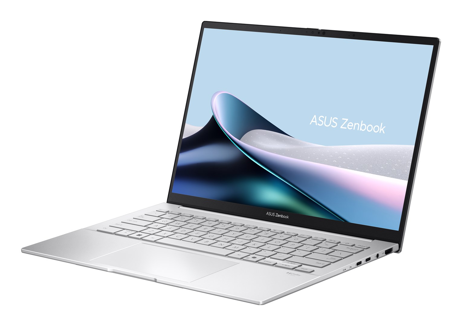 Laptop ASUS Zenbook 14 UX3405CA-QD1247W (14.0", OLED, WUXGA, Intel Core Ultra 5 225H, 16GB, 512GB SSD, Intel Arc Graphics, Windows 11, Non-HR tipkovnica, Foggy Silver)-4